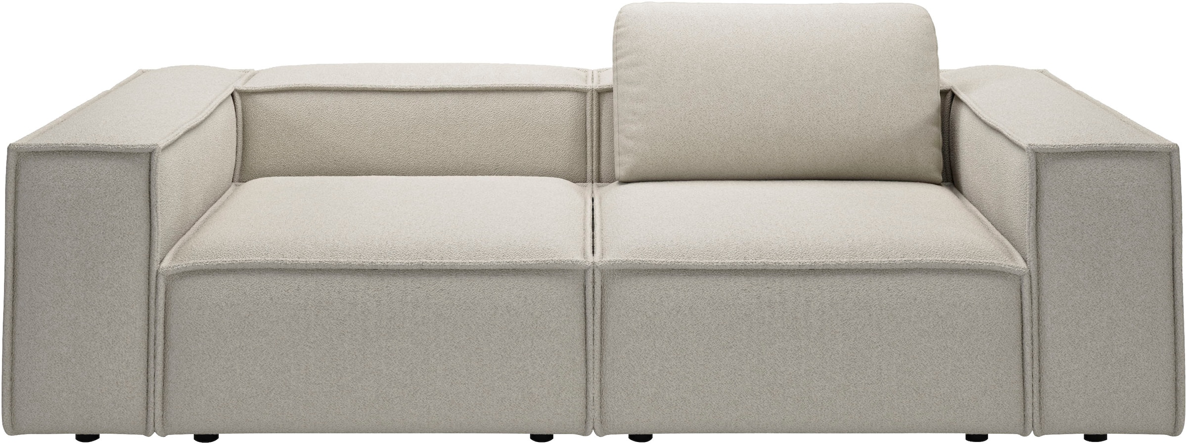 Places of Style 2-Sitzer »Watertown, modernes Sofa 246 cm breit, auch in Feincord«, stilvolles Sofa für 2 Personen mit extra breiter Sitzfläche