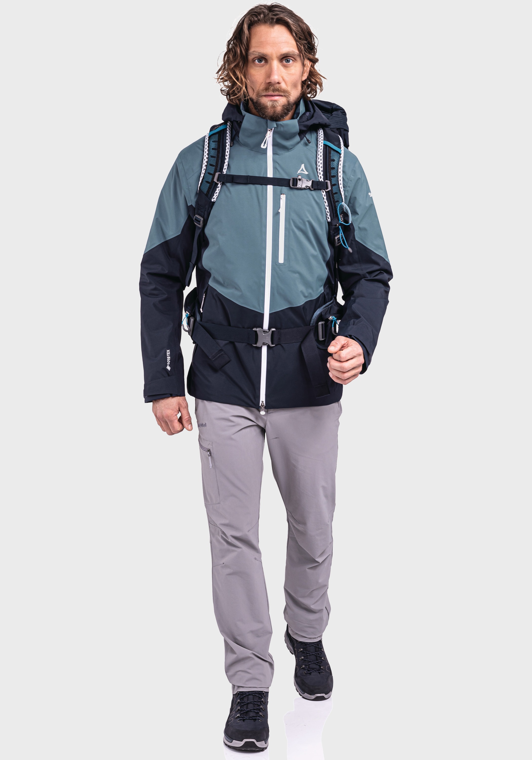 Schöffel Outdoorjacke »2L Jacket Gaschurn M«, mit Kapuze