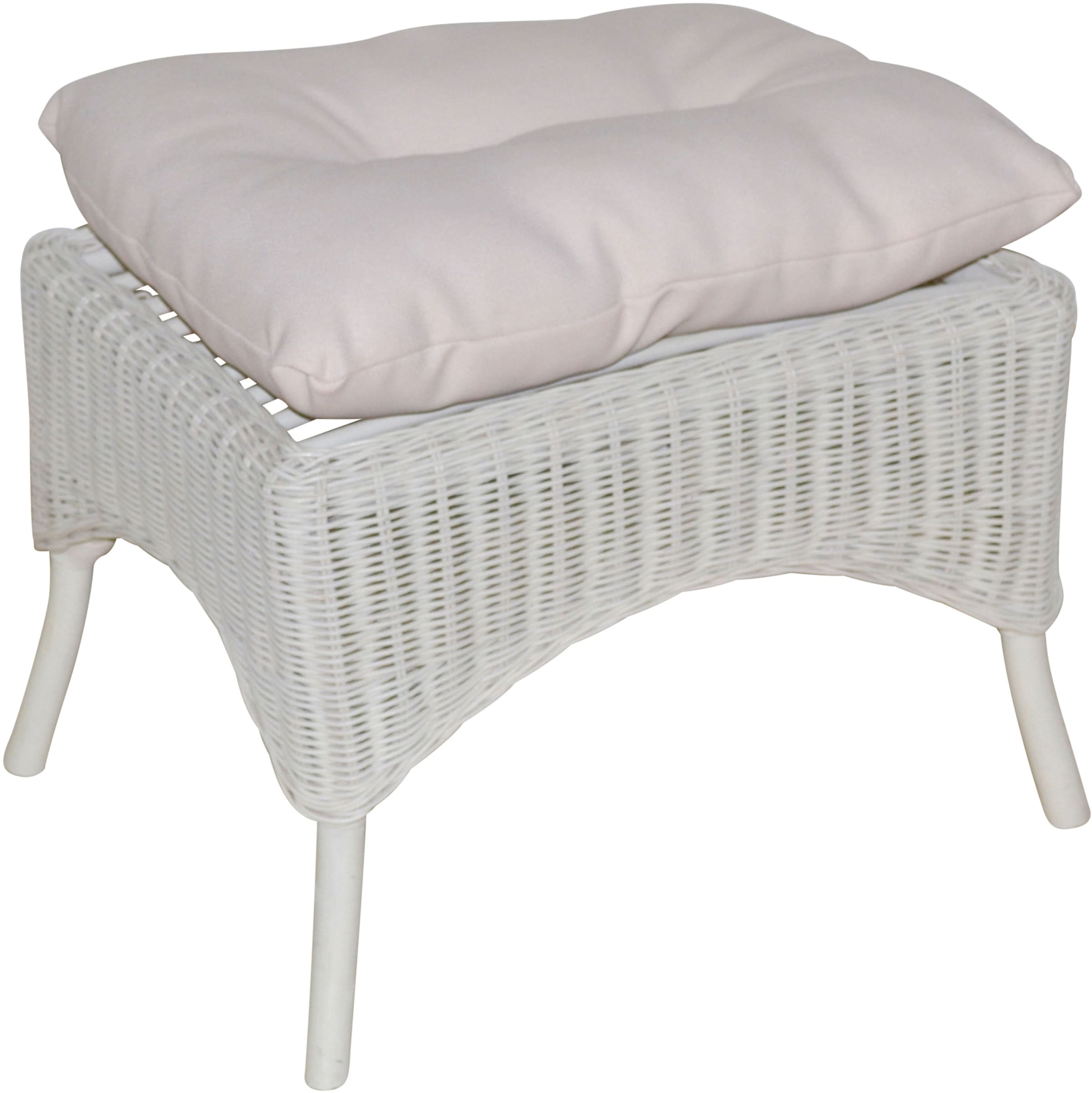 HOFMANN LIVING AND MORE Sitzhocker Inklusive Sitzkissen, 1 Stk. tlg. Hocker mit Kissen