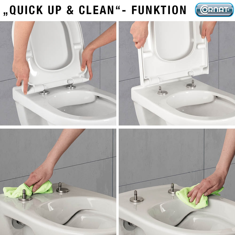 CORNAT WC-Sitz »Premium 9 WC Sitz abnehmbar«
