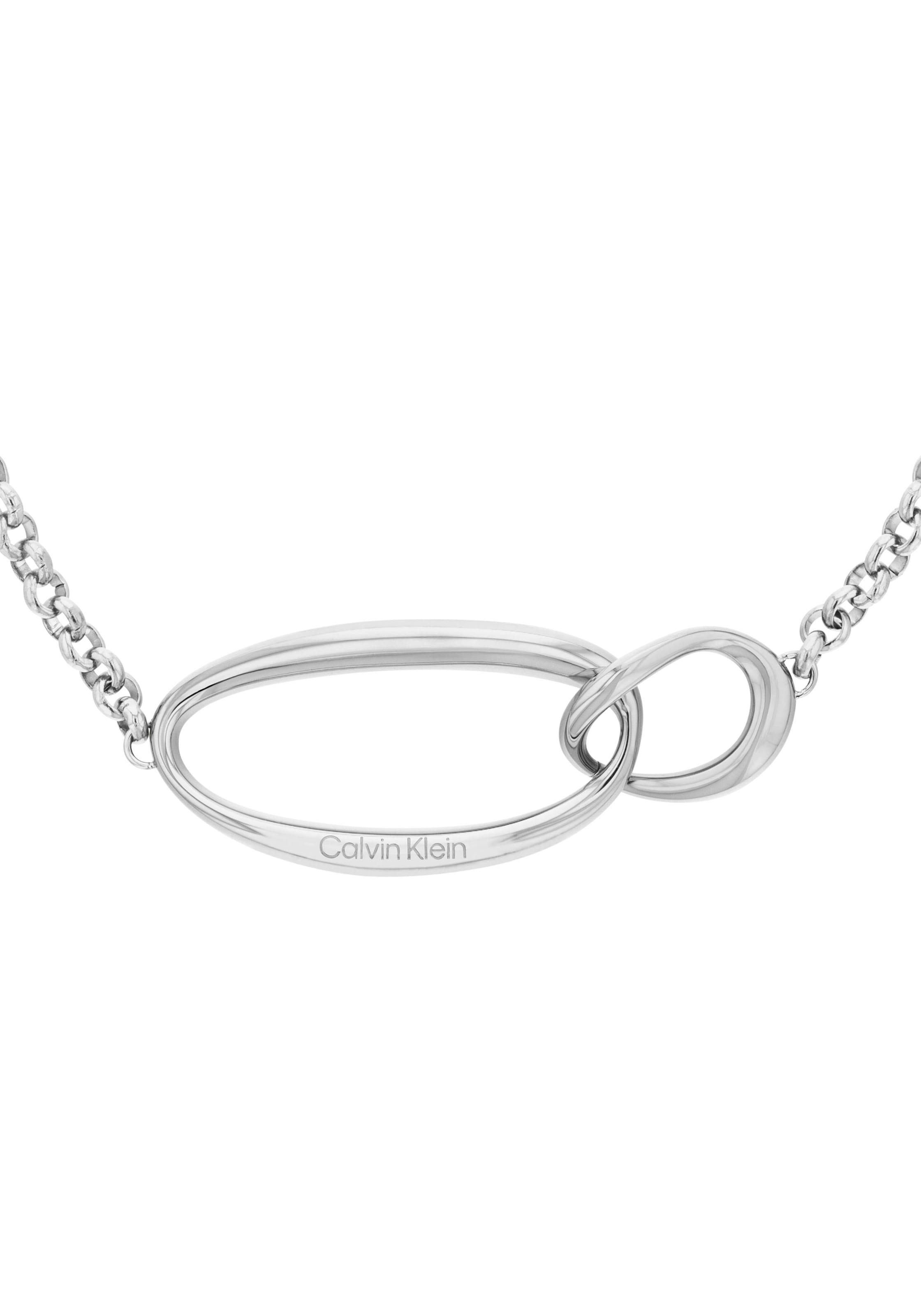 Calvin Klein Kette mit Anhänger »Schmuck Edelstahl Halsschmuck Halskette Erbskette SCULPTURAL«