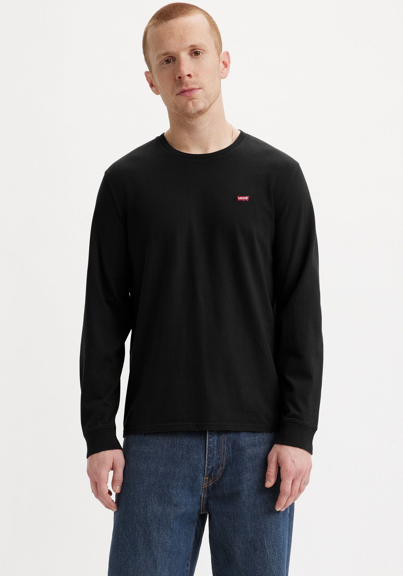 Levi's® Langarmshirt, mit Logo-Applikation