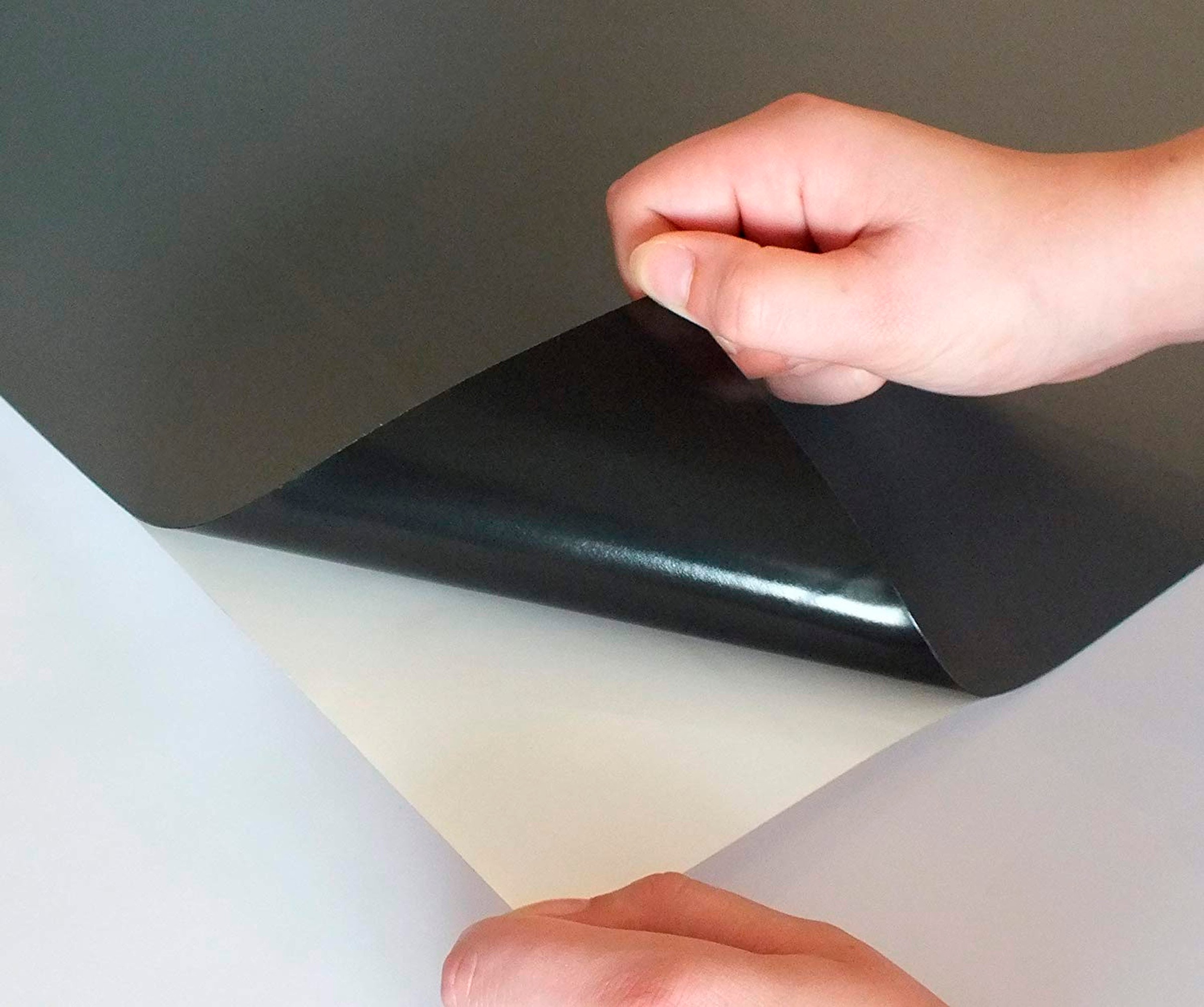 queence Magnetfolie »Magnetische Tafelfolie« Tafel-Wandtafelfolie-Magnetfolie, selbstklebend, Kreide+Neodym-Magnete