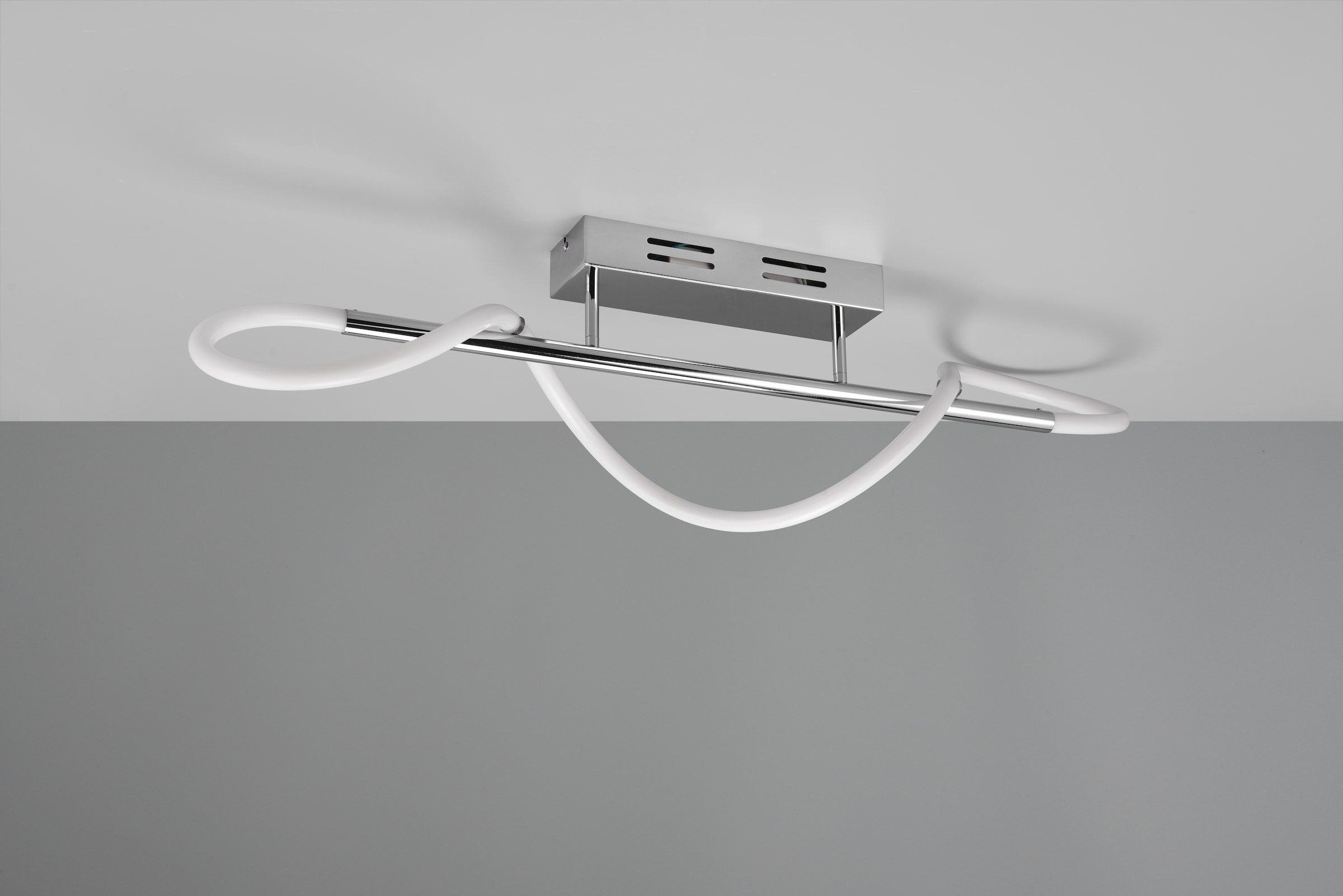 REALITY Leuchten LED Deckenleuchte »ARGOS, Deckenlampe 28W LED kaltweiß 4000K, 3500 Lumen, Switch Dimmer« LED-Board 1 Stk. Kaltweiß in 3 Stufen dimmbar über Wandschalter, 105 x 30 x 34 cm, LED Lichtband