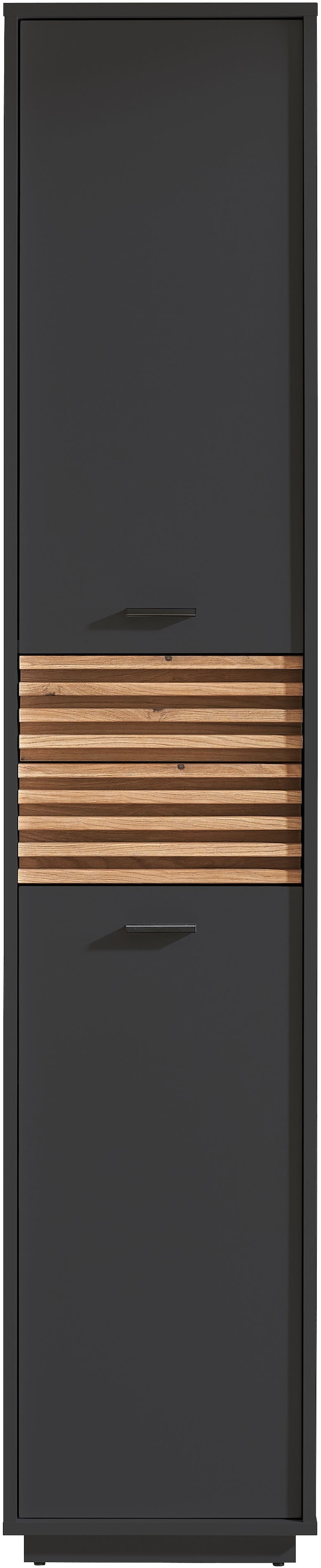 BASIC by Balculina Hochschrank »Liguria B/H/T 38x191x35 cm« 1 Stk. tlg. Breite 38cm, Unterflurauszug, FSC-Mix 70%