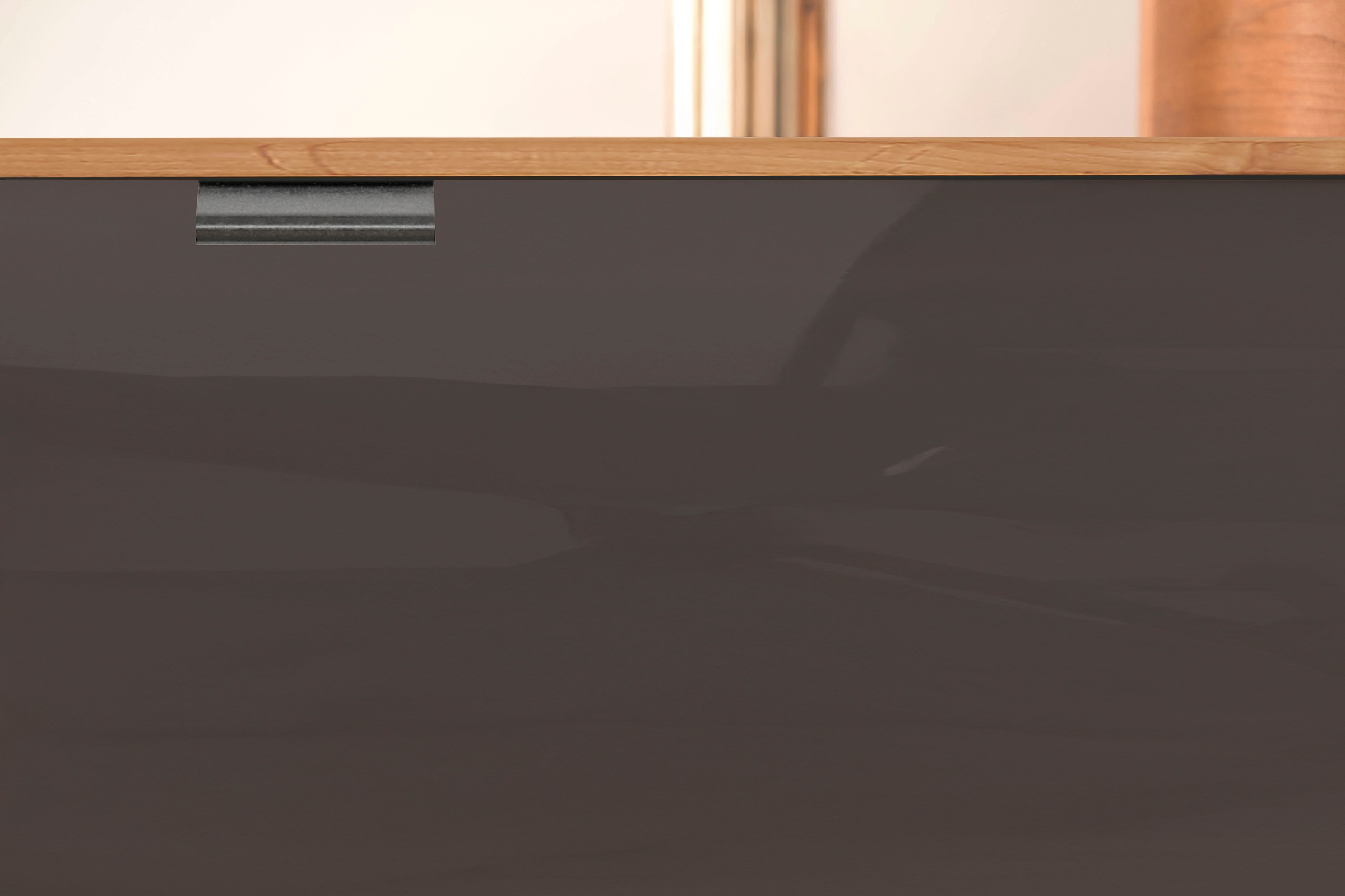 WIEMANN Kombikommode »Cardiff Sideboard, Wäscheschrank, teilmassiv Erle, mit Schubladen« Kommode 141x86x43 cm, braun, mit Dämpfung, MADE IN GERMANY,  verschiedenen Ausführungen, inklusive Einlegeboden