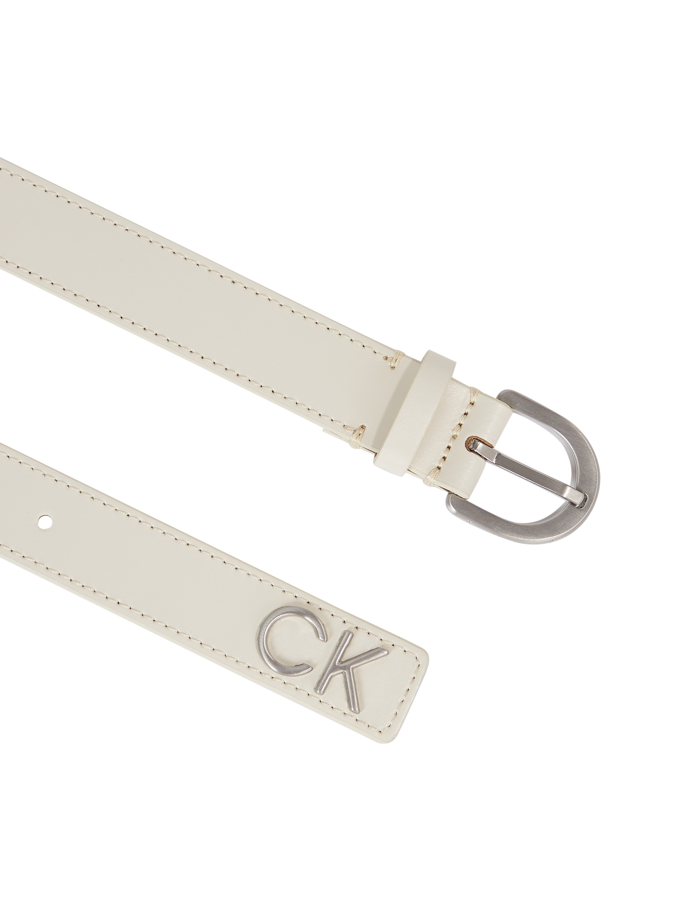 Calvin Klein Ledergürtel »RE-LOCK RND BCKL BLT W/TIP 25MM«, mit Einfachdornschließe