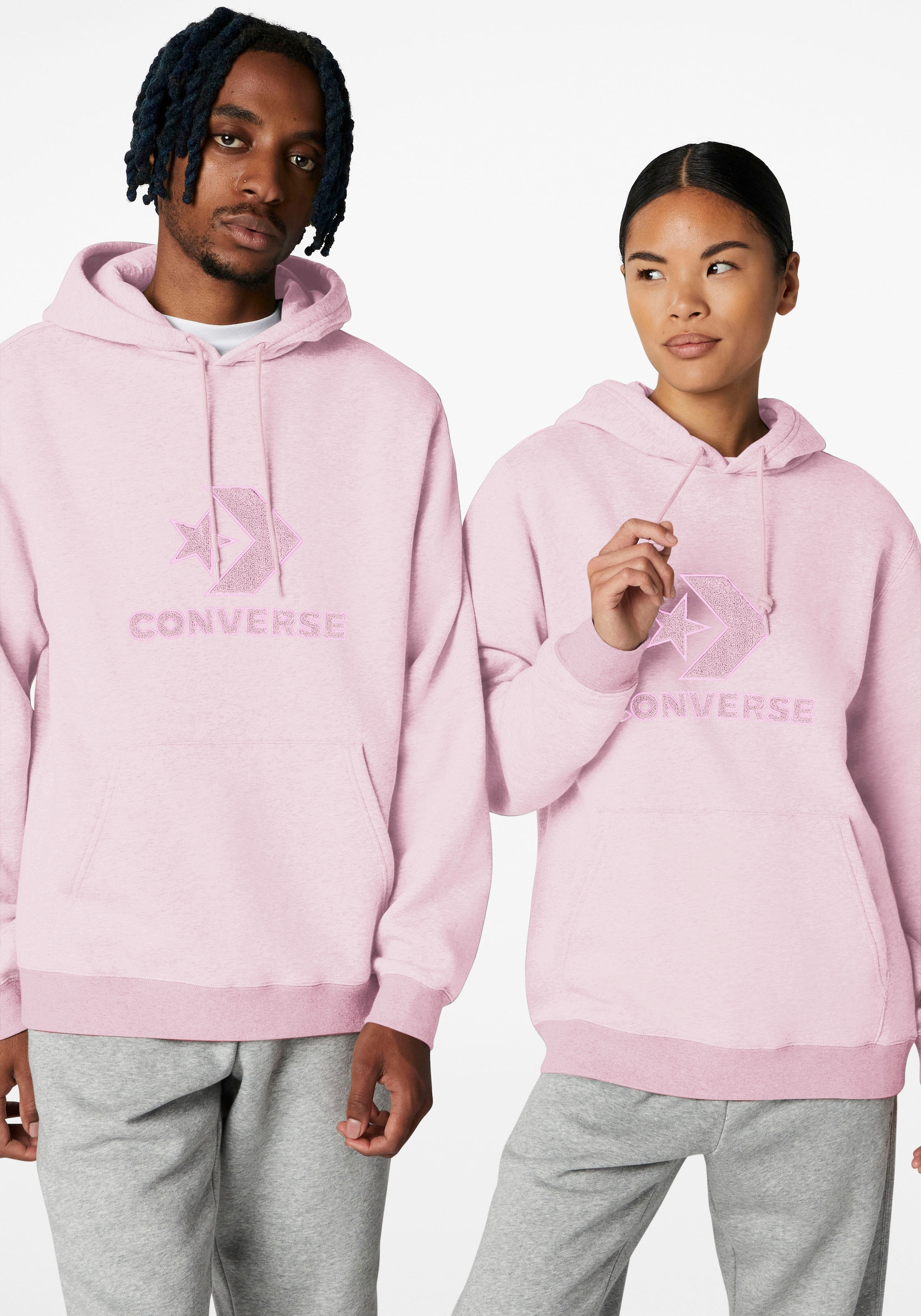 Sweatshirt »UNISEX CONVERSE GO-TO LOOSE FIT STA«, Unisex