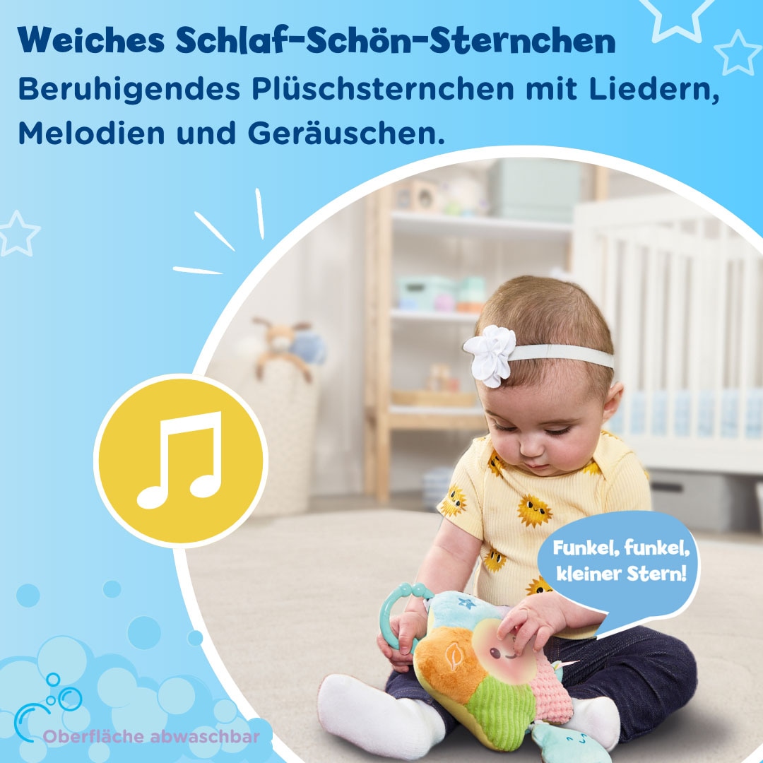 Vtech® Plüschfigur »Vtech Baby, Schlaf-schön-Sternchen« mit Licht und Sound