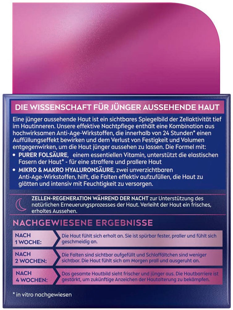 Nivea Nachtcreme »CELLULAR Expert Filler Nachtpflege«