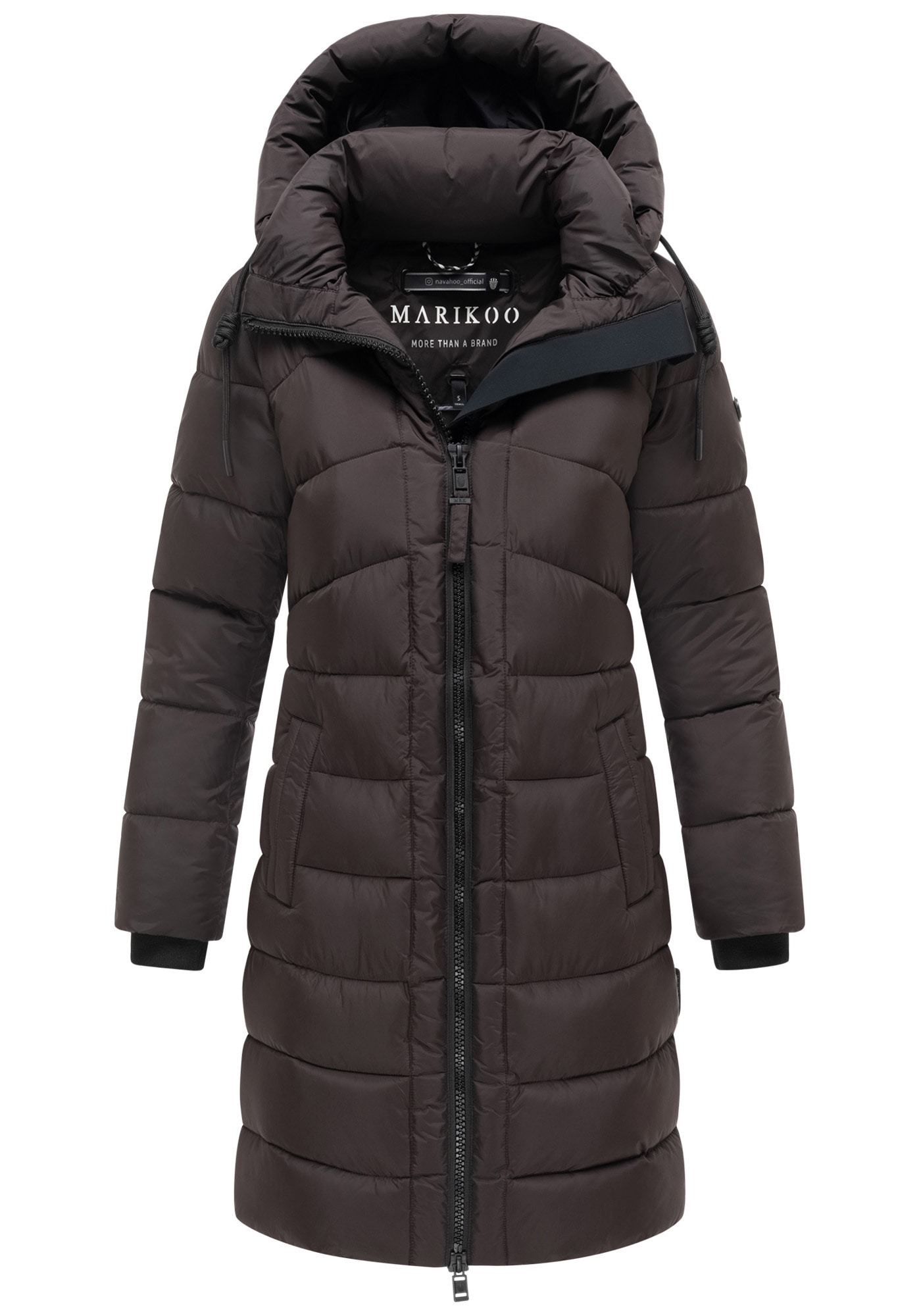 Marikoo Winterjacke »Marikoo Kaltnäschen Damen Winter Steppmantel Jacke N075«