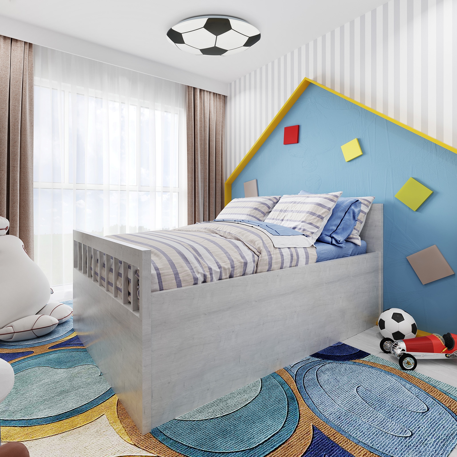 Briloner Leuchten Deckenleuchte »Deckenleuchte SOCCER«