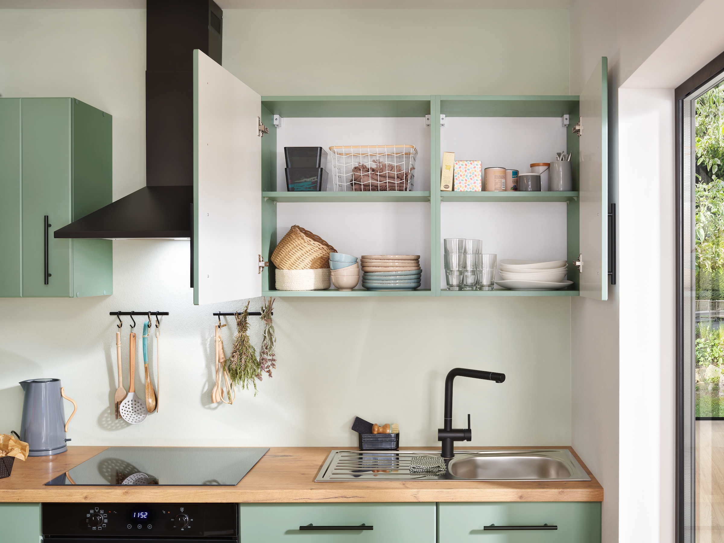 RESPEKTA Winkelküche »Anton« Breite 310 cm, 90 cm Arbeitshöhe, wahlweise mit und ohne E-Geräte