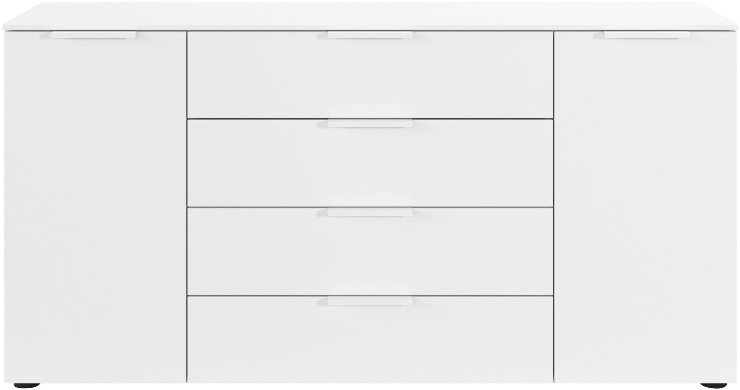 LeGer Home by Lena Gercke Kommode »Kommode Sideboard Schubladenkommode SERINA eleganter Eyecatcher« inkl. SOFT-CLOSE-FUNKTION,  mit 4 Schubkästen und 2 Türen sowie Metallgriffen MADE IN GERMANY