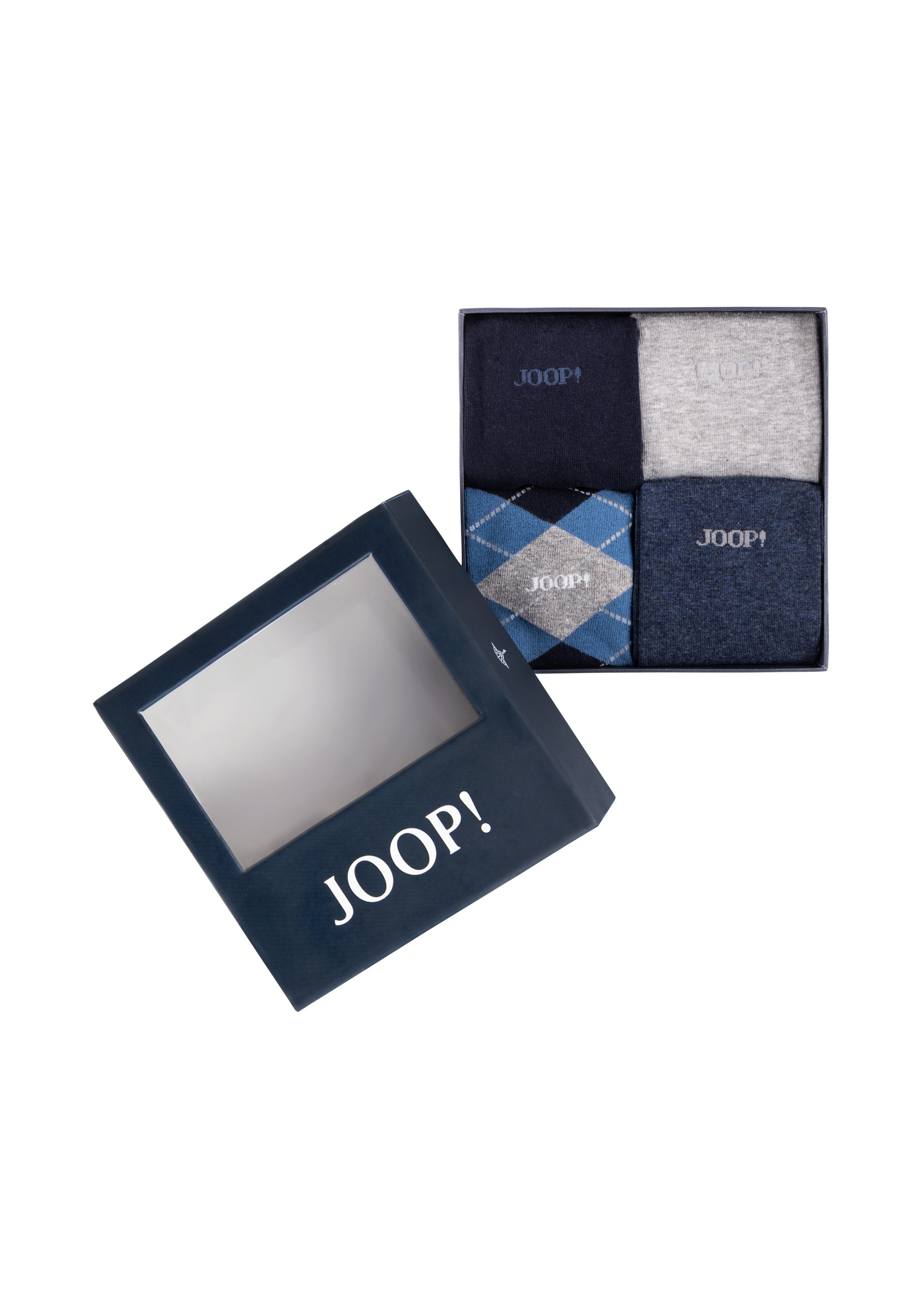 JOOP! Socken »premium essentials« 4 Paar tlg. mit elastischem Bund