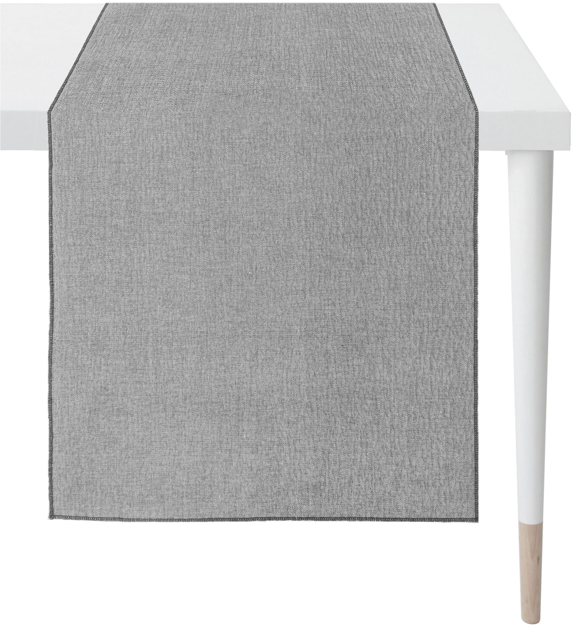 APELT Tischläufer "Stone" mit Kettelrand