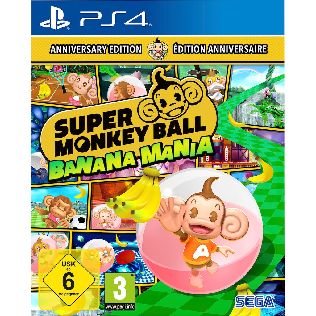 Atlus Spielesoftware »Super Monkey Ball Banana Mania Launch Edition«, PlayStation 4