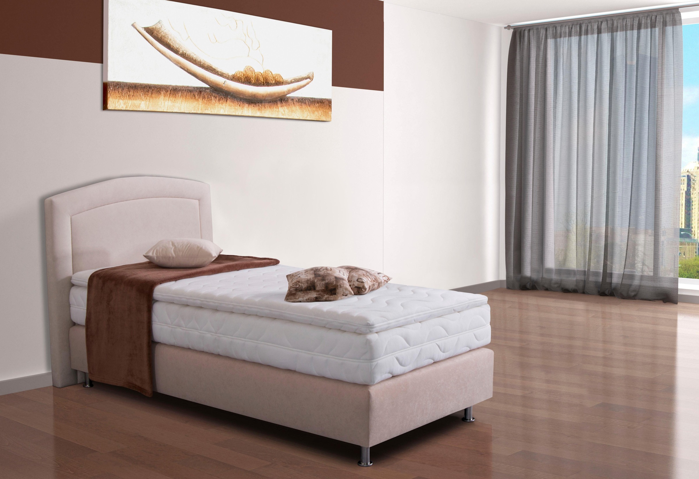 Westfalia Schlafkomfort Boxspringbett, mit Topper