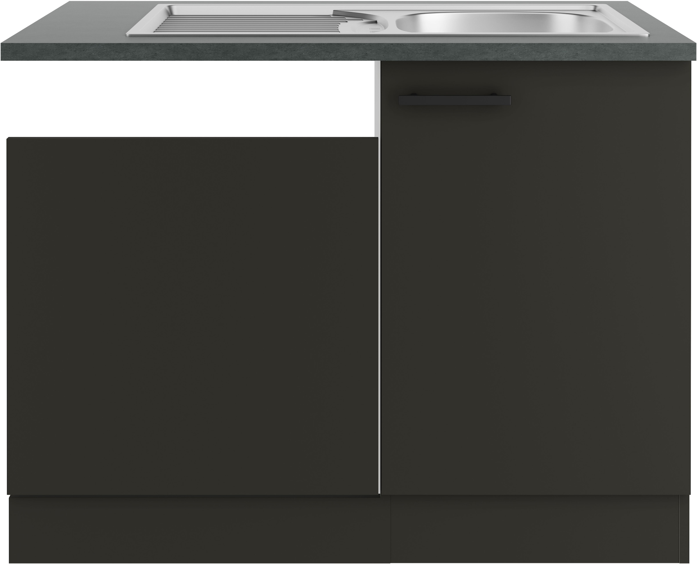 OPTIFIT Spülenschrank »Palma«, Breite 110 cm, geeignet für teilintegrierte Geschirrspüler