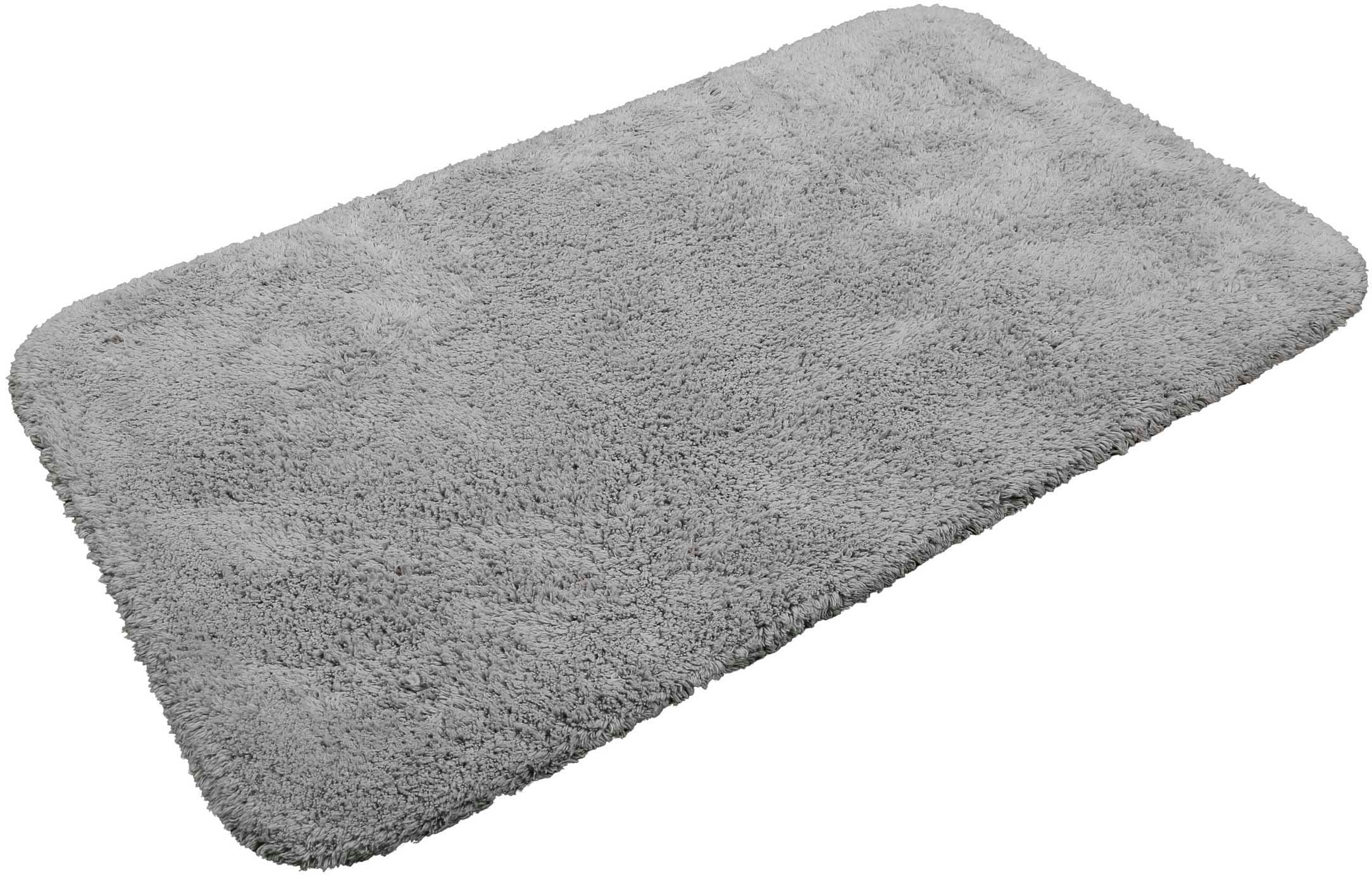 Wecon home Basics Badematte »Ole WB-2721«, fußbodenheizungsgeeignet, 100% Baumwollflor, waschbar, einfarbig, Badezimmerteppich