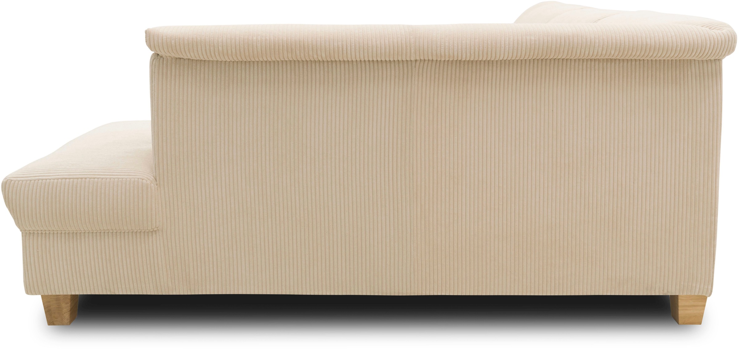 Home affaire Ecksofa »Yesterday zeitlos und elegant, bequeme Armlehnen, L-Form«, wahlweise mit Bettfunktion, auch in Cord