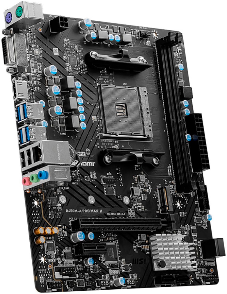 MSI Mainboard »B450M-A PRO MAX II«