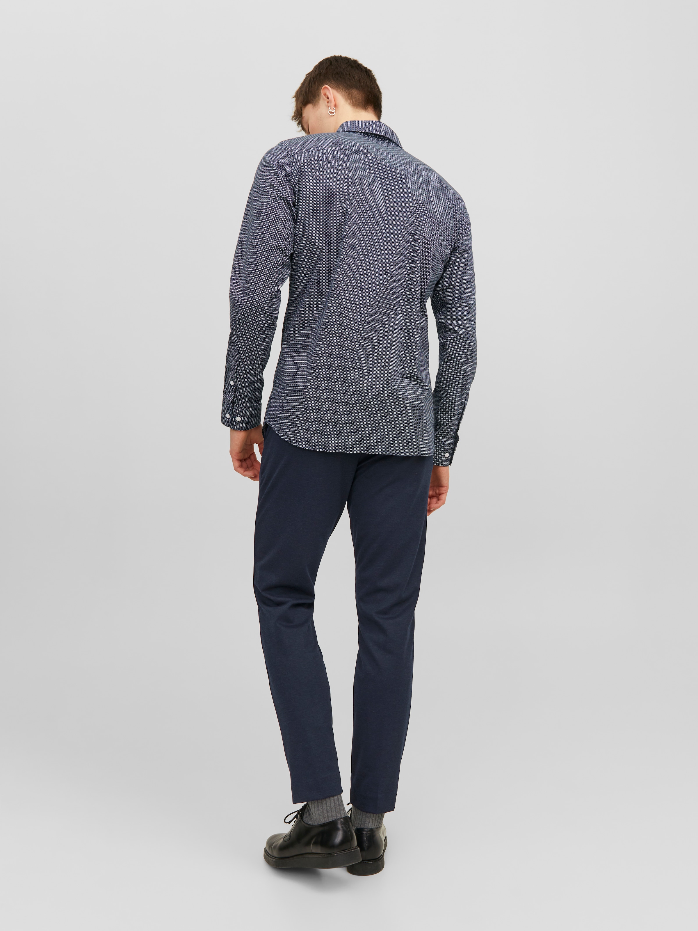 Jack & Jones Chinohose »JPSTMARCO – Chinohose mit mittlerer Taille, Slim Fit, bequem«  unifarben, modisch, slim fit, Web