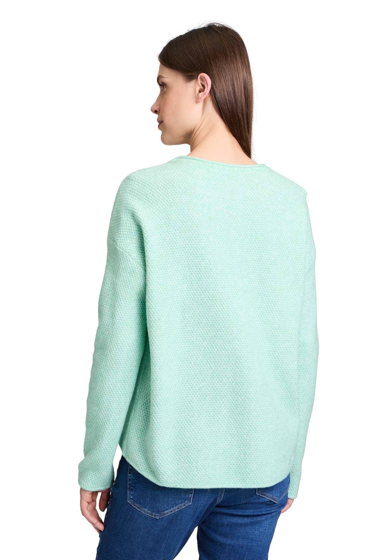 Betty&Co Strickpullover »Strickpullover mit Rundhalsausschnitt«