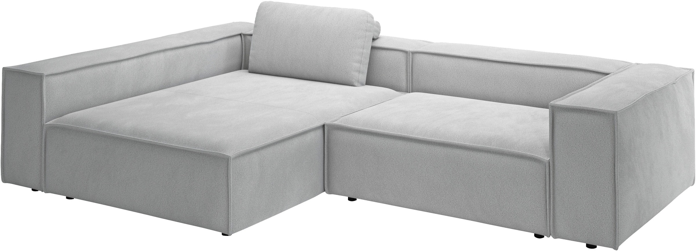 Places of Style Ecksofa »Watertown, moderne XXL L-Form, 306 cm breit«, Komfortabel mit tiefer Sitzfläche – ideal für große Wohnräume