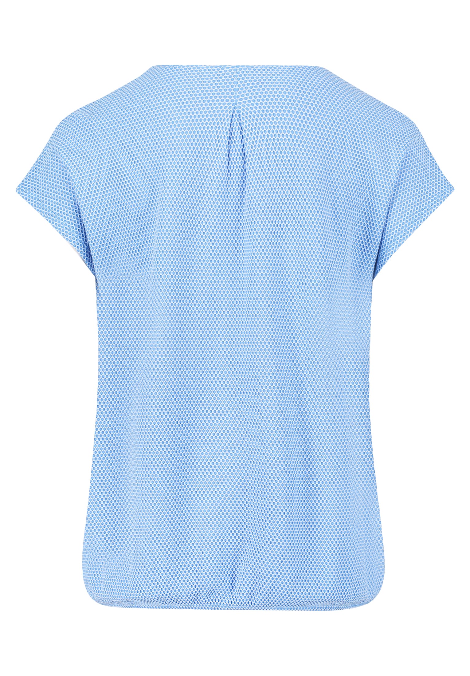 Betty&Co Kurzarmshirt »Casual-Shirt mit Struktur«