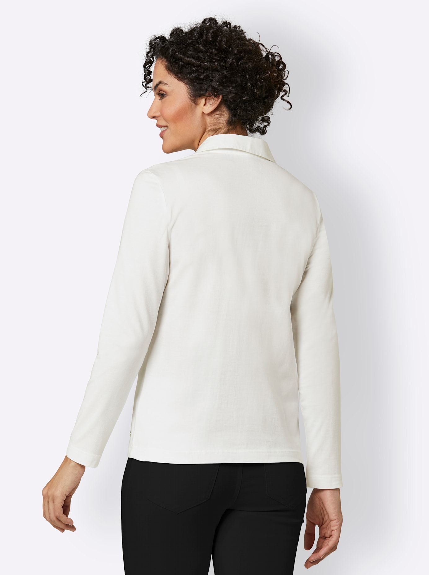 CREATION L PREMIUM Poloshirt »Pima-Baumwoll-Poloshirt«, (1 tlg.)