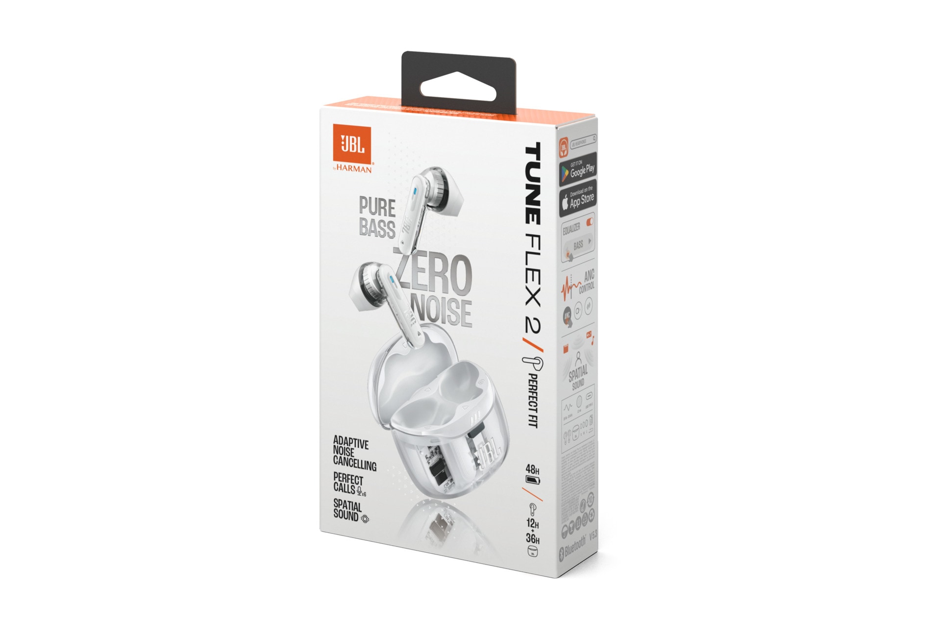 JBL wireless In-Ear-Kopfhörer »TUNE Flex 2«, A2DP Bluetooth, Active Noise Cancelling (ANC)