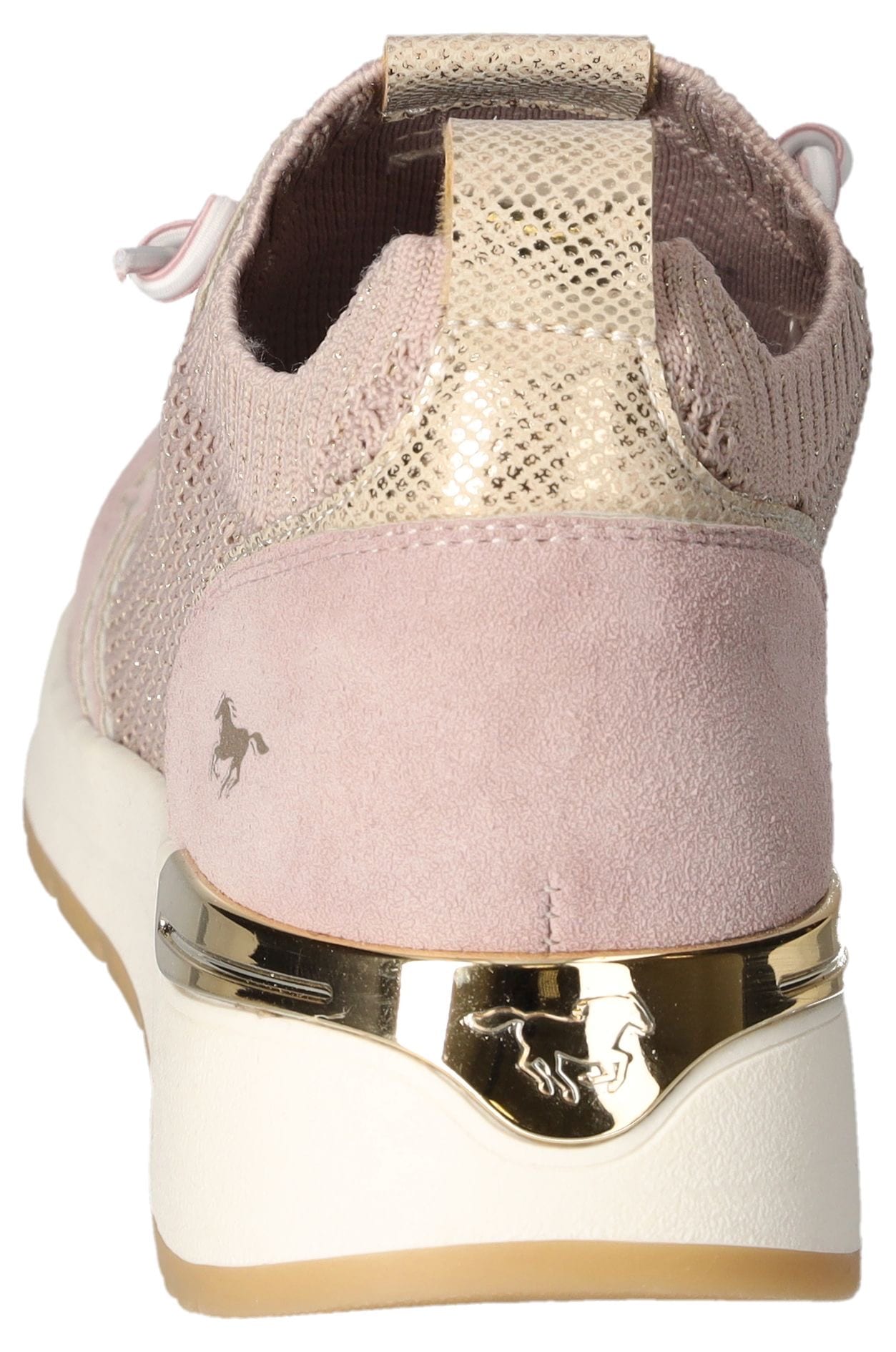 Mustang Shoes Slip-On Sneaker, Slipper, Sneaker mit Keilabsatz