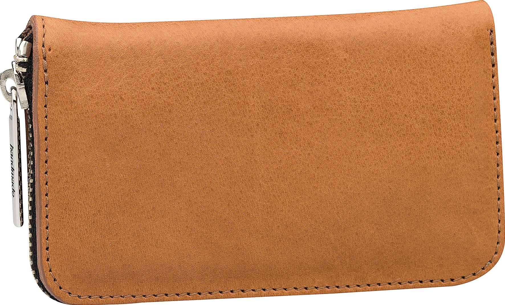 ERBE Maniküre-Etui »Lederetui mit Zippverschluss«, (4 tlg.), Hochwertiges Maniküre-Etui aus Rindleder mit Solinger Instrumenten.