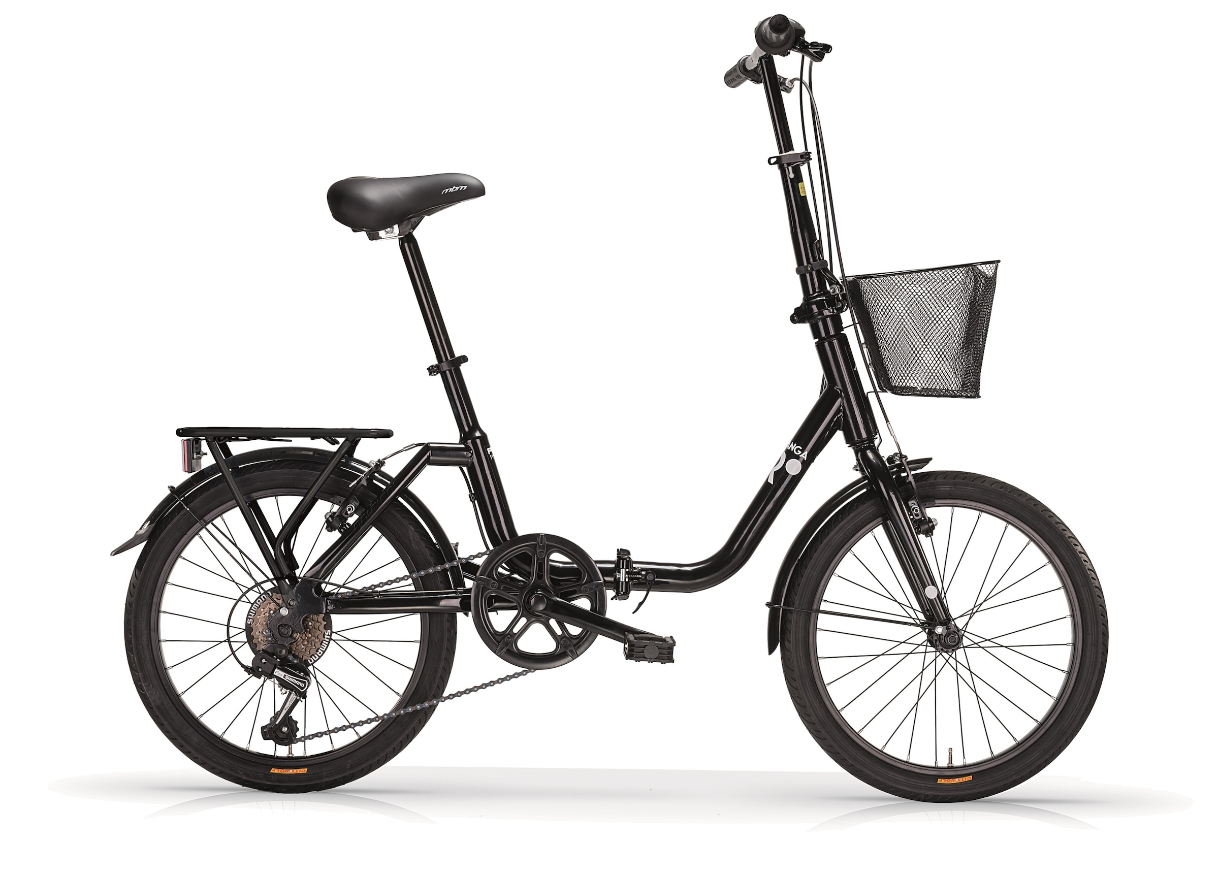 MBM Faltrad »Klapprad 20 Zoll KANGAROO schwarz«