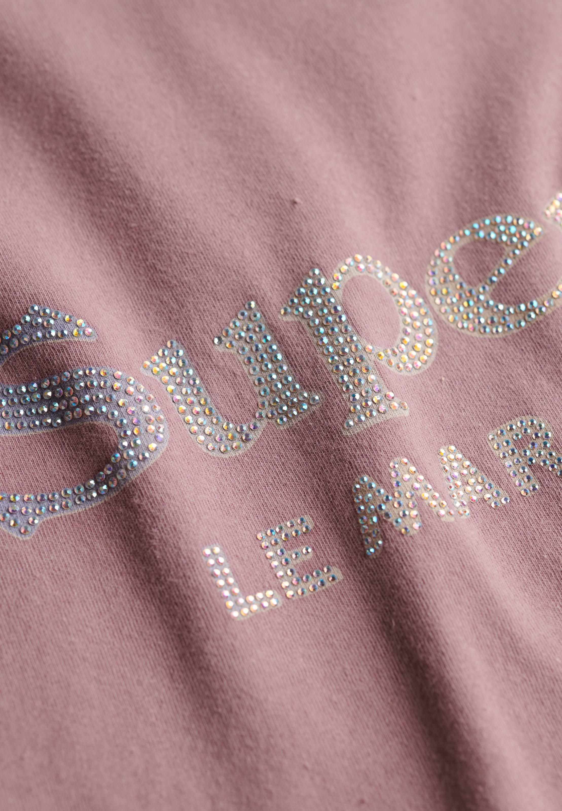 Superdry Kurzarmshirt »VENUE METALLIC RELAXED TEE«
