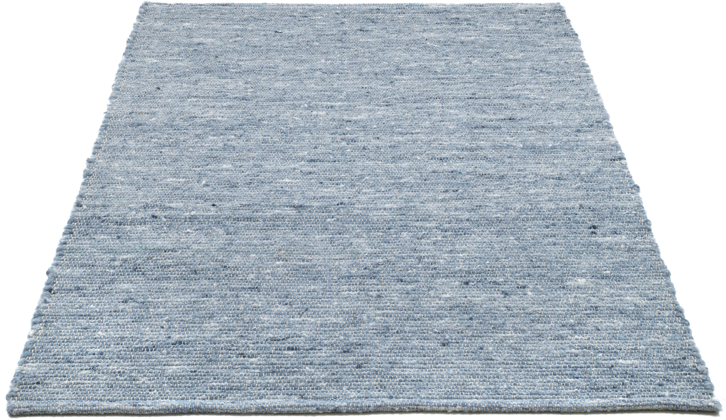 THEKO Wollteppich »Alm Freude«, rechteckig, Handweb Teppich, reine Wolle, meliert, handgewebt