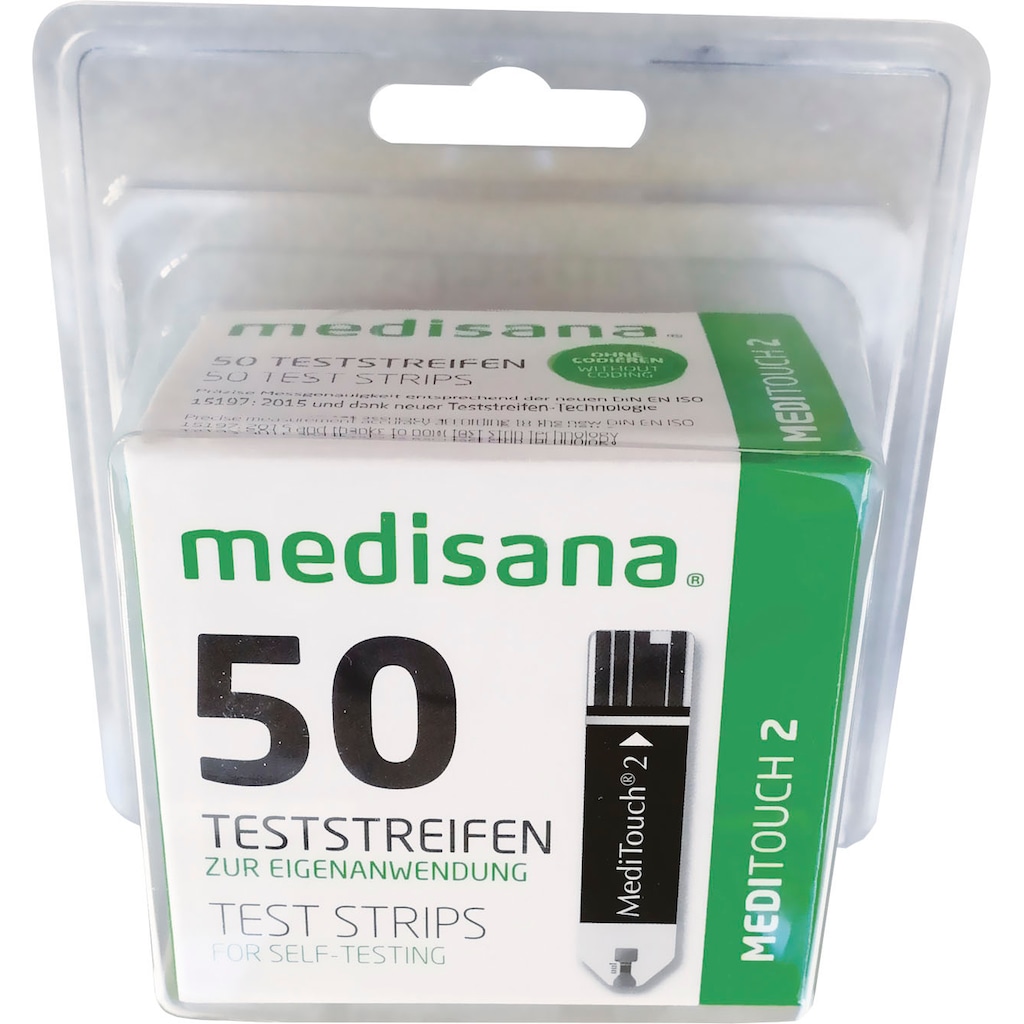 Medisana Blutzucker-Teststreifen »M79038«, (Packung)