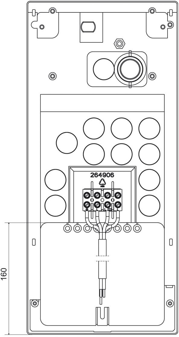 AEG Haustechnik Montage-Kit »MR 110, Montagerahmen« für Durchlauferhitzer