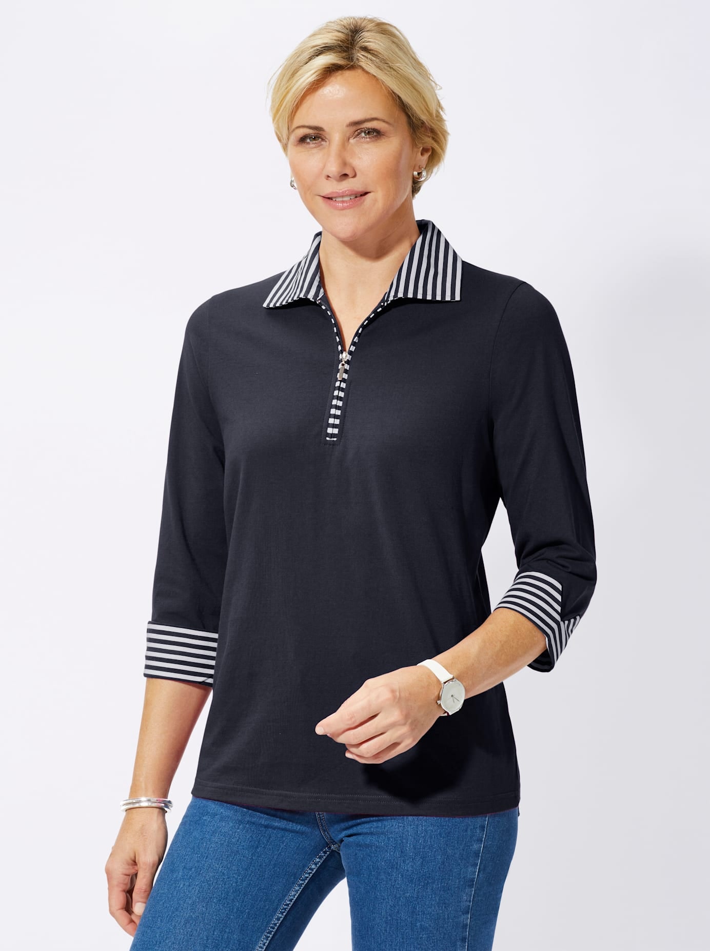 Casual Looks Poloshirt »Shirt«, (1 tlg.)