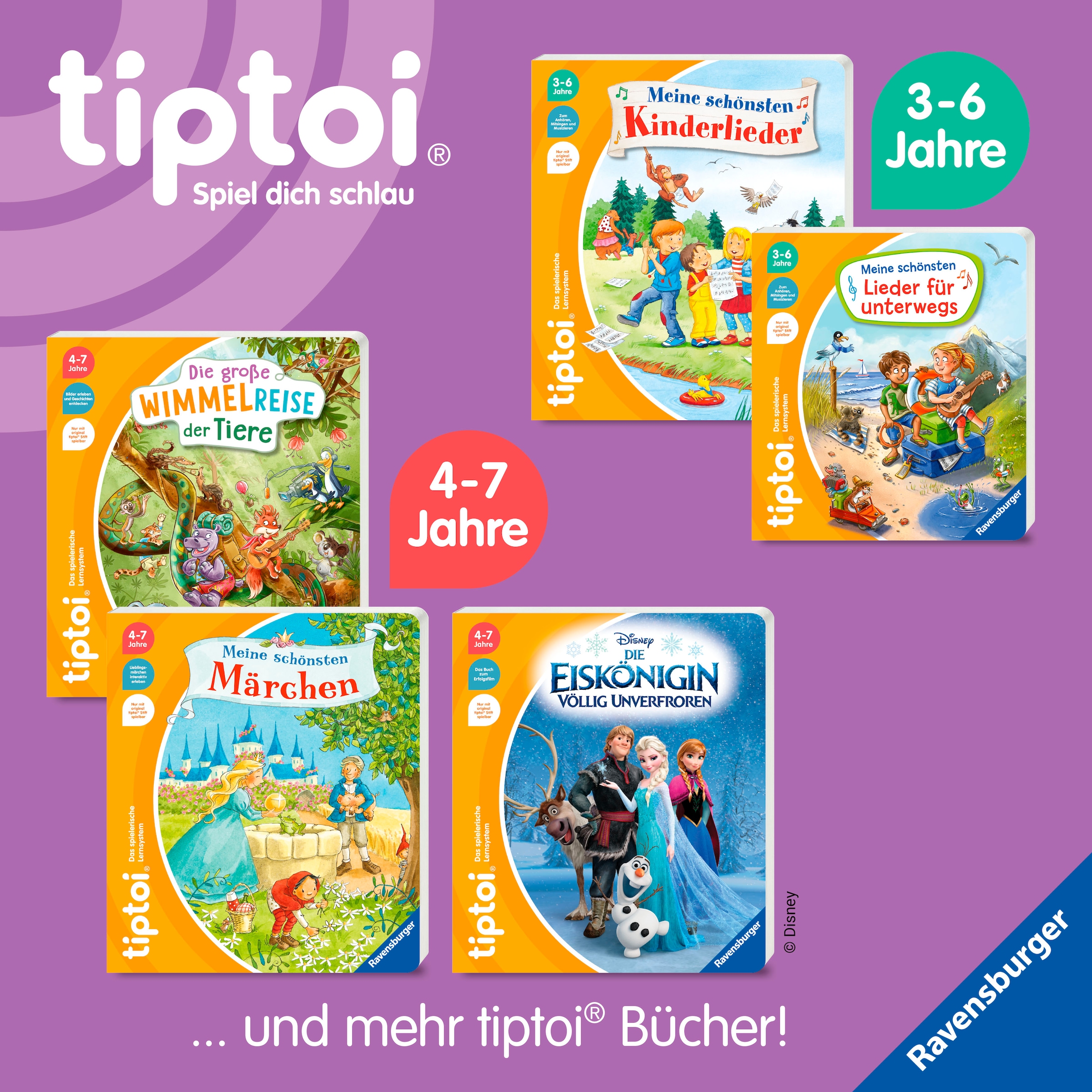Ravensburger Spielzeug-Adventskalender »tiptoi® Mein großer Adventskalender«, ab 3 Jahren