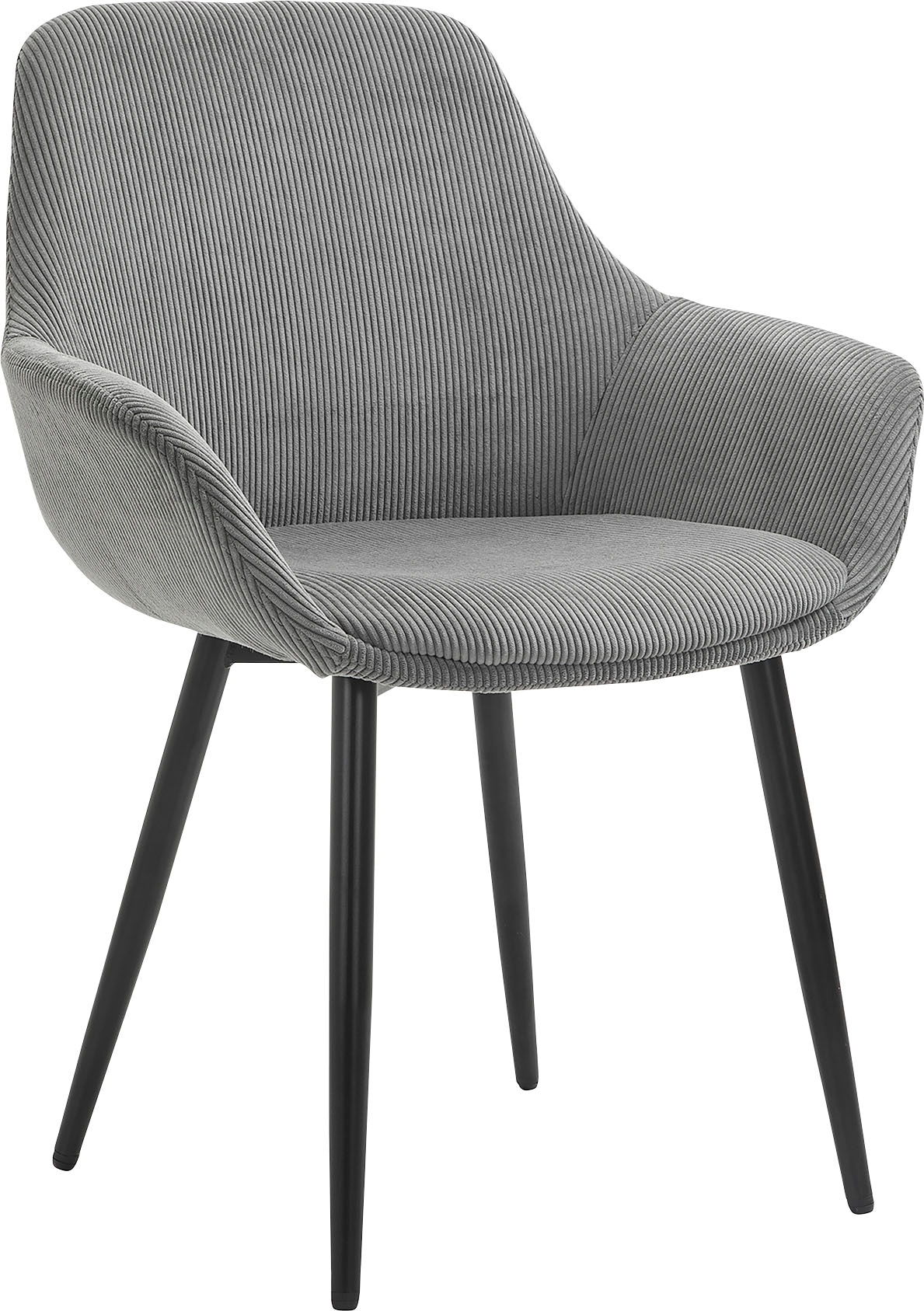 SalesFever Armlehnstuhl, (Set), 2 St., Strukturstoff, Bezug in Cord-Optik  auf Rechnung kaufen | 4-Fuß-Stühle