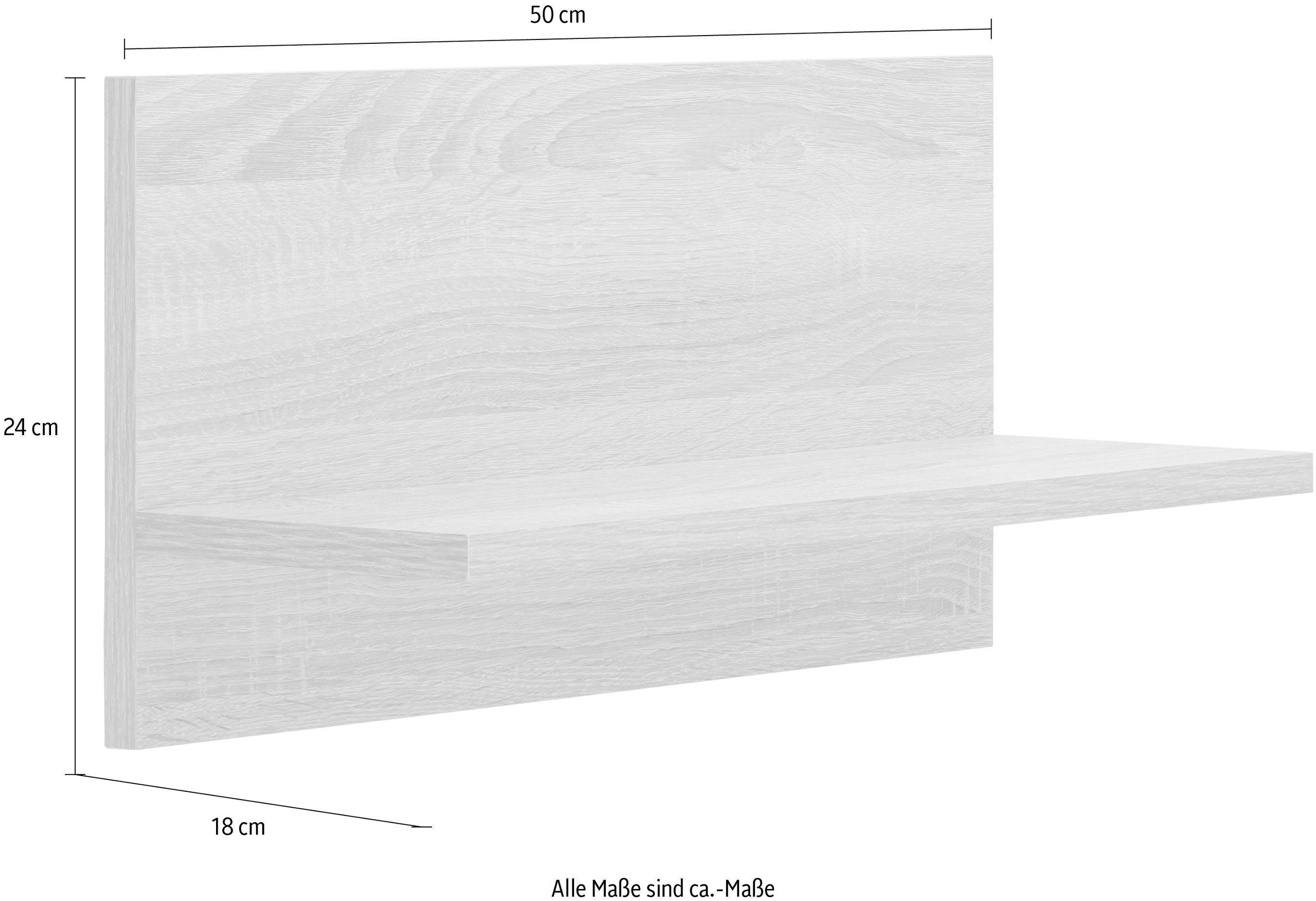 HELD MÖBEL Wandboard »Mali«, Breite 50 cm