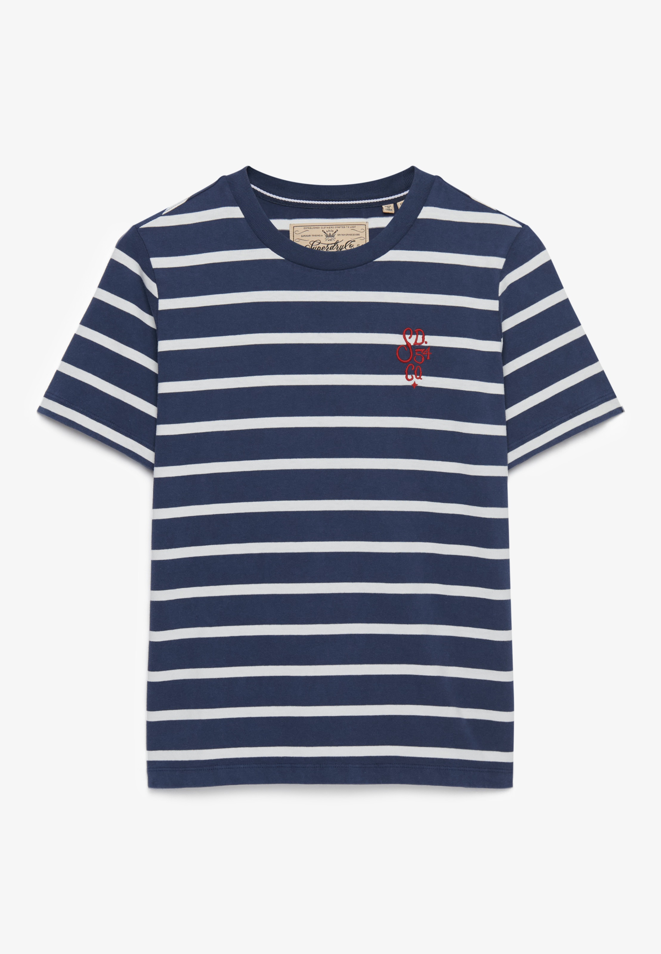 Superdry Kurzarmshirt »Heritage Hamptons Stripe Tee«
