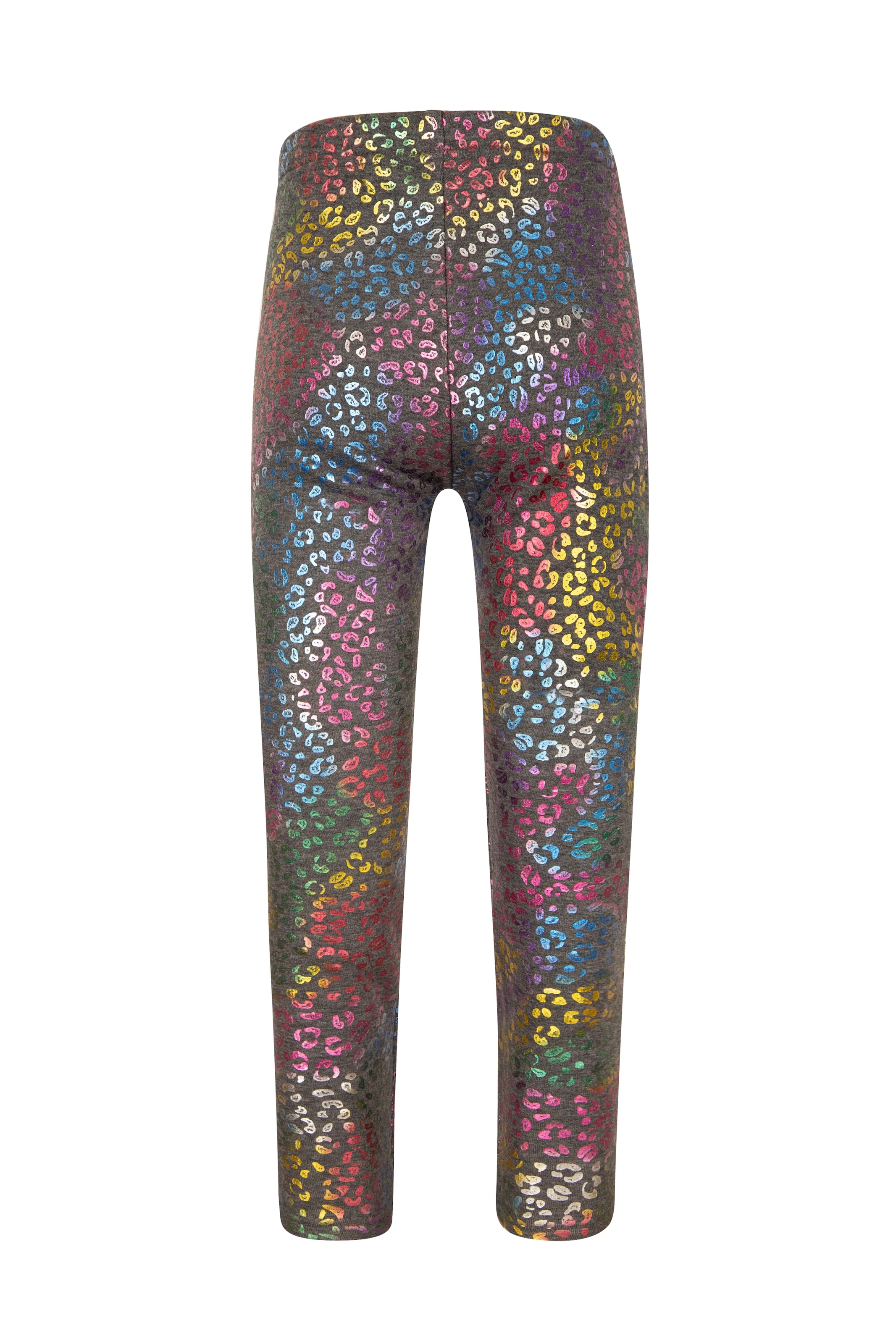 happy girls Strickleggings  im bunten Allover