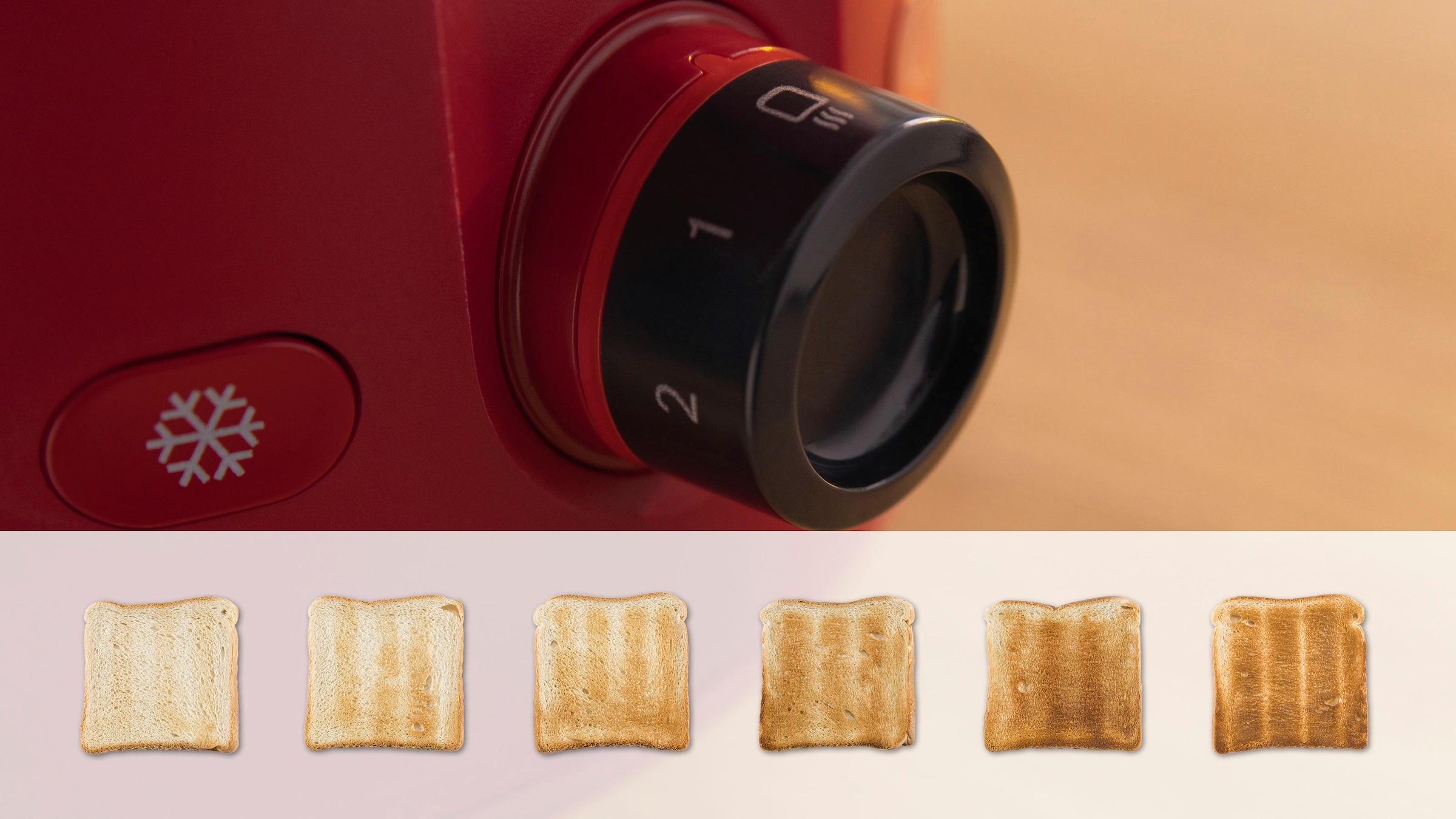 BOSCH Toaster »MyMoment TAT2M124«, 2 Schlitze, für 2 Scheiben, 950 W, integrierter Brötchenaufsatz, Auftaufunktion, Brotzentrierung, AutoOff