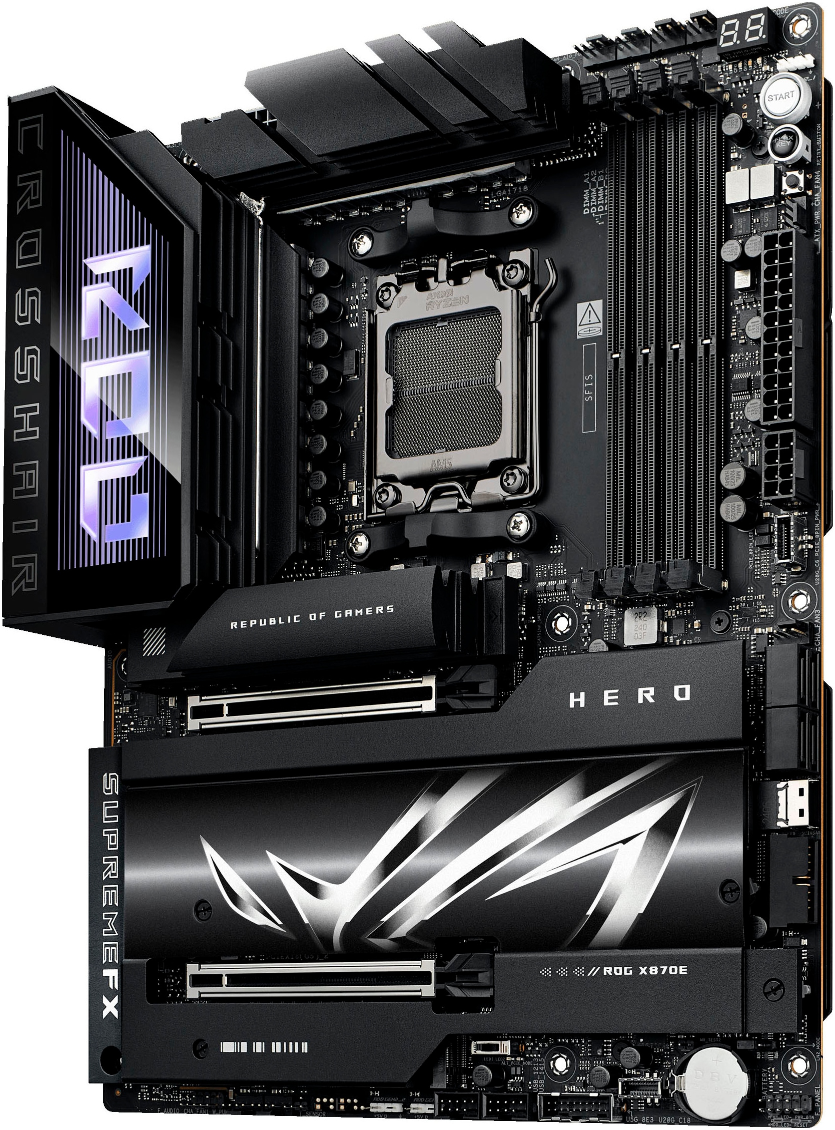 Asus Mainboard »ROG CROSSHAIR X870E HERO«