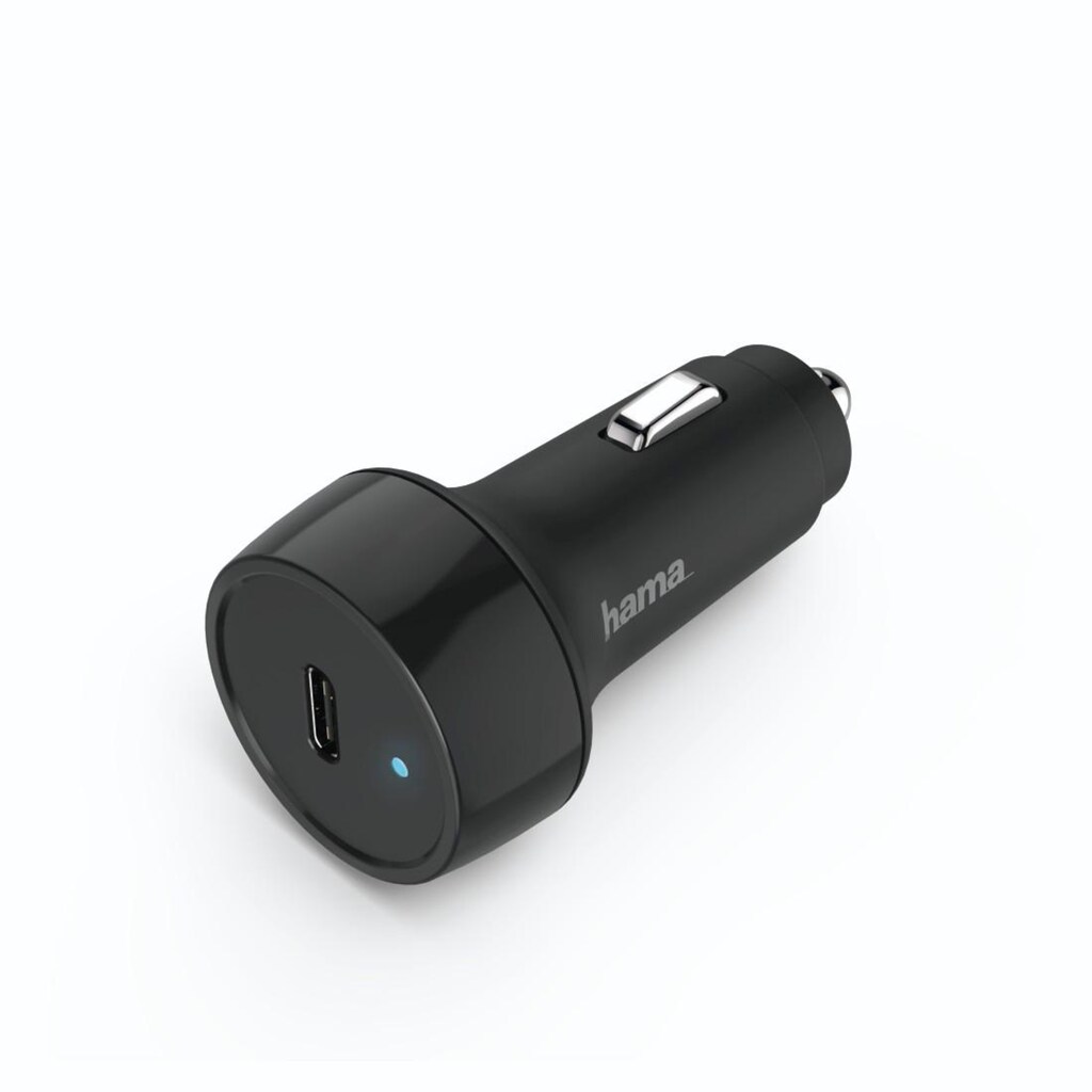 Hama Smartphone-Ladegerät »Kfz-Ladegerät, 18 W USB-Kfz-Ladeadapter Schwarz«