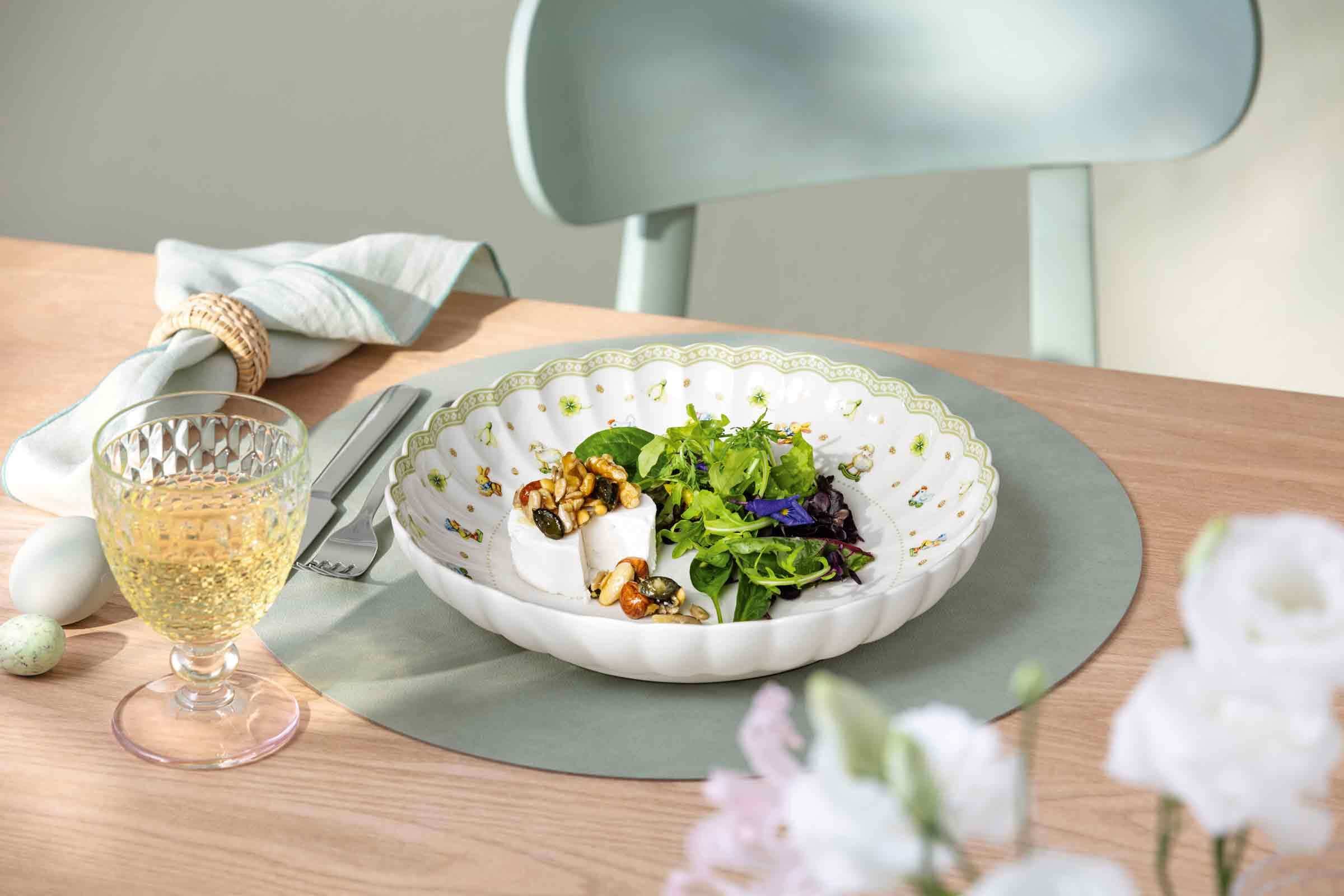 Villeroy & Boch Pastateller »Pastaschale Easter Delight ø 23,6 cm grün« handwäsche empfohlen