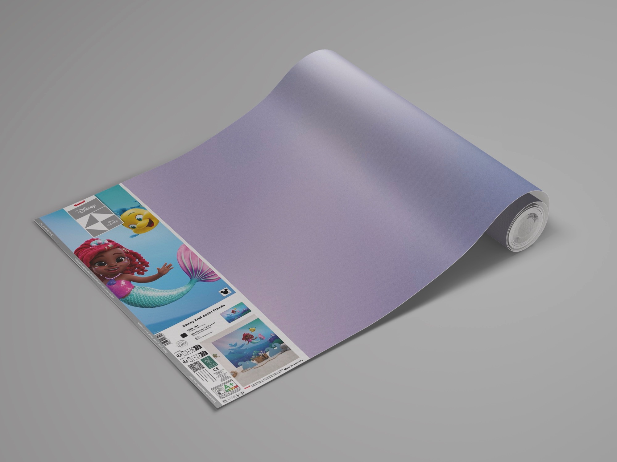 Komar Kindertapete »Disney Ariel Junior Friends«, bedruckt